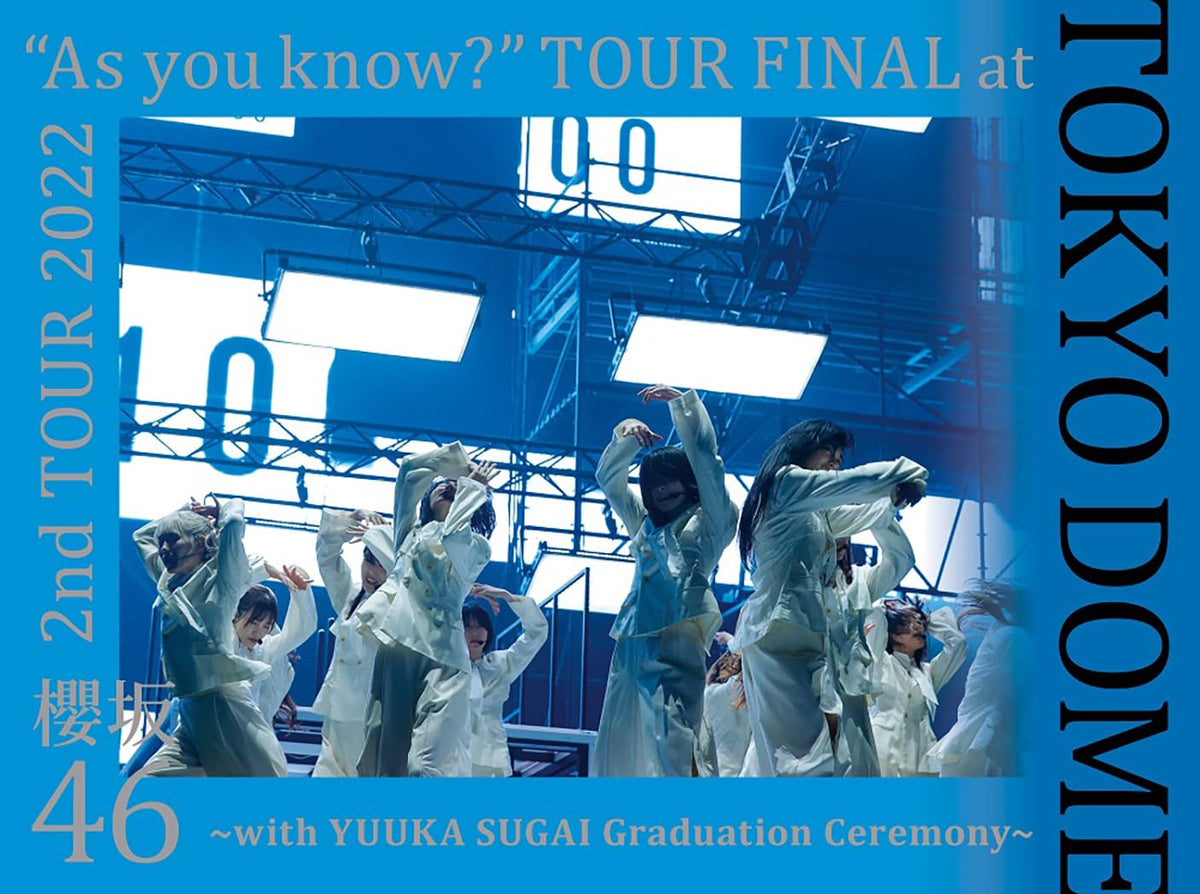 2nd TOUR 2022 “As you know?” TOUR FINAL at 東京ドーム ~with YUUKA SUGAI Graduation Ceremony~ (Blu-ray) (完全生産限定盤) (特典なし)