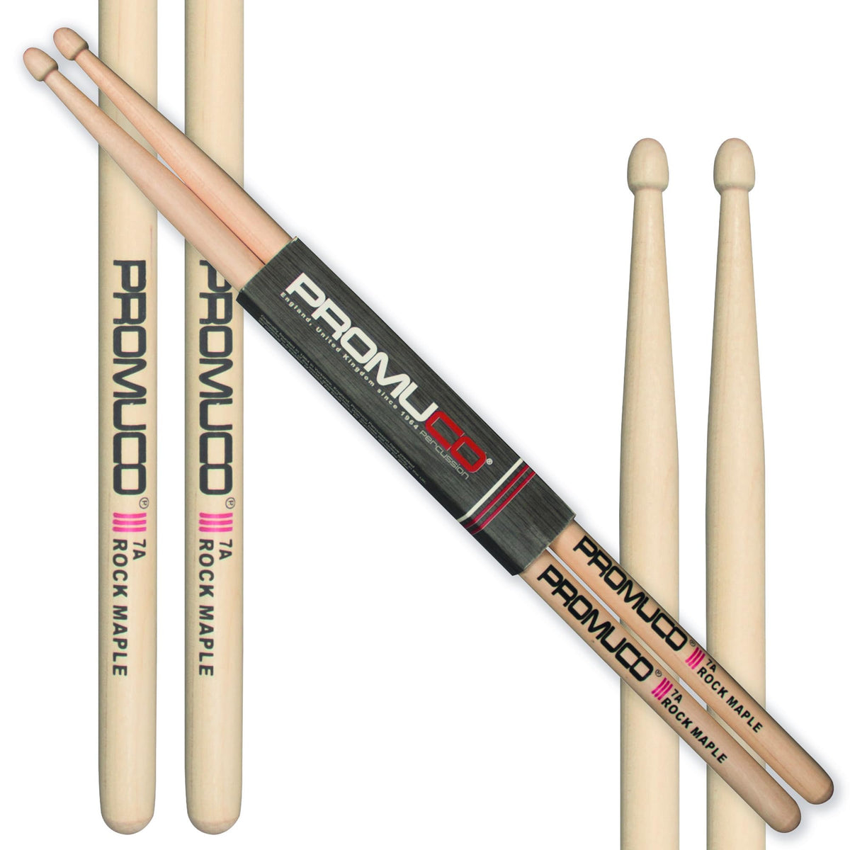 Promuco Promuco Drum Stick Rock Maple 18027A Rock Maple Material (397mm x 14.0mm)