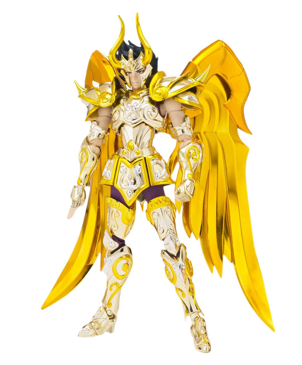 TAMASHII NATIONS Saint Seiya Capricorn Shura God Cloth Saint Cloth Myth Action Figure, 8"