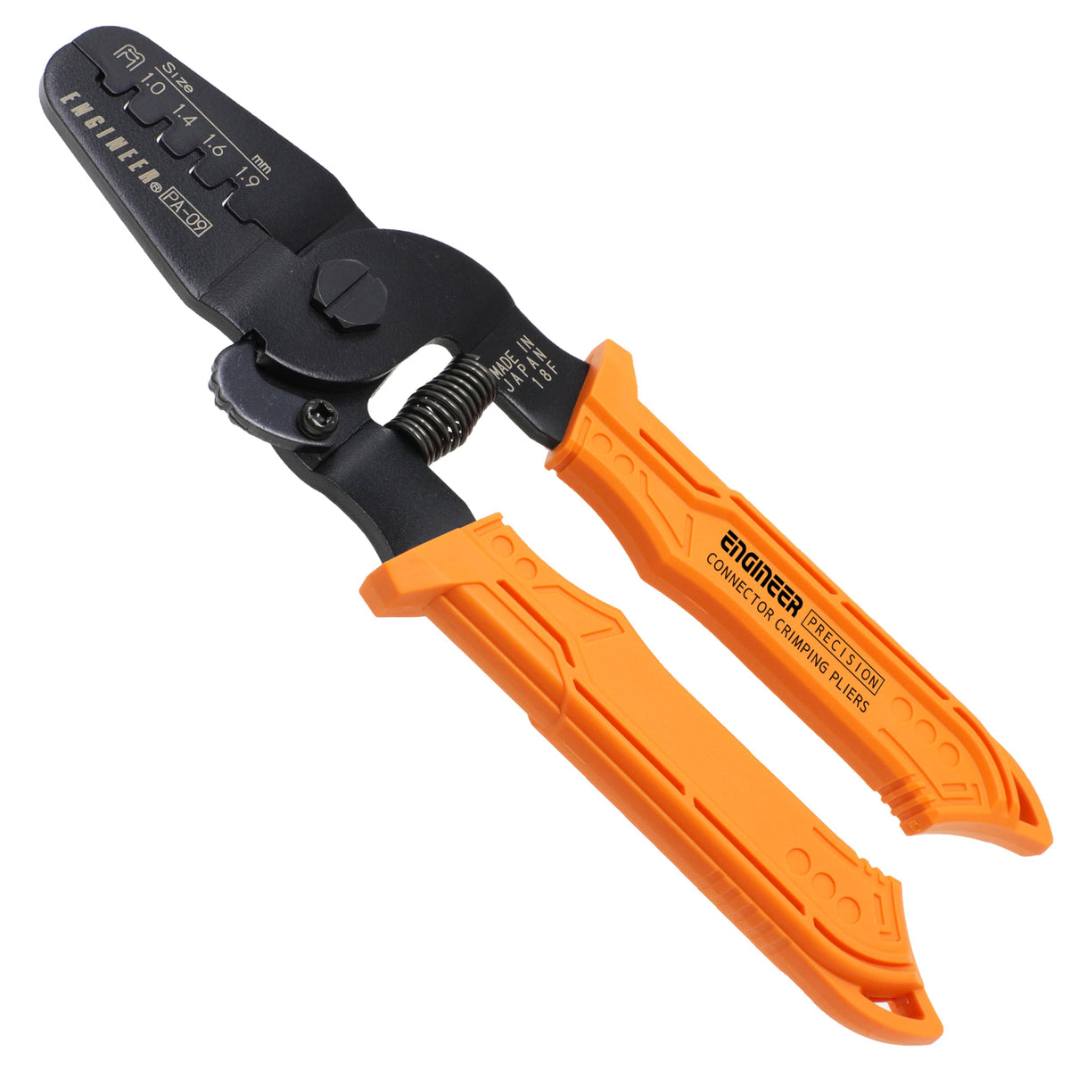 ENGINEER PA-09 Precision Micro Connector Crimping Pliers 175mm. Made in Japan. Crimp AWG #32 to #20 Wires across 100 Different Terminals & D-Sub Connectors Contacts
