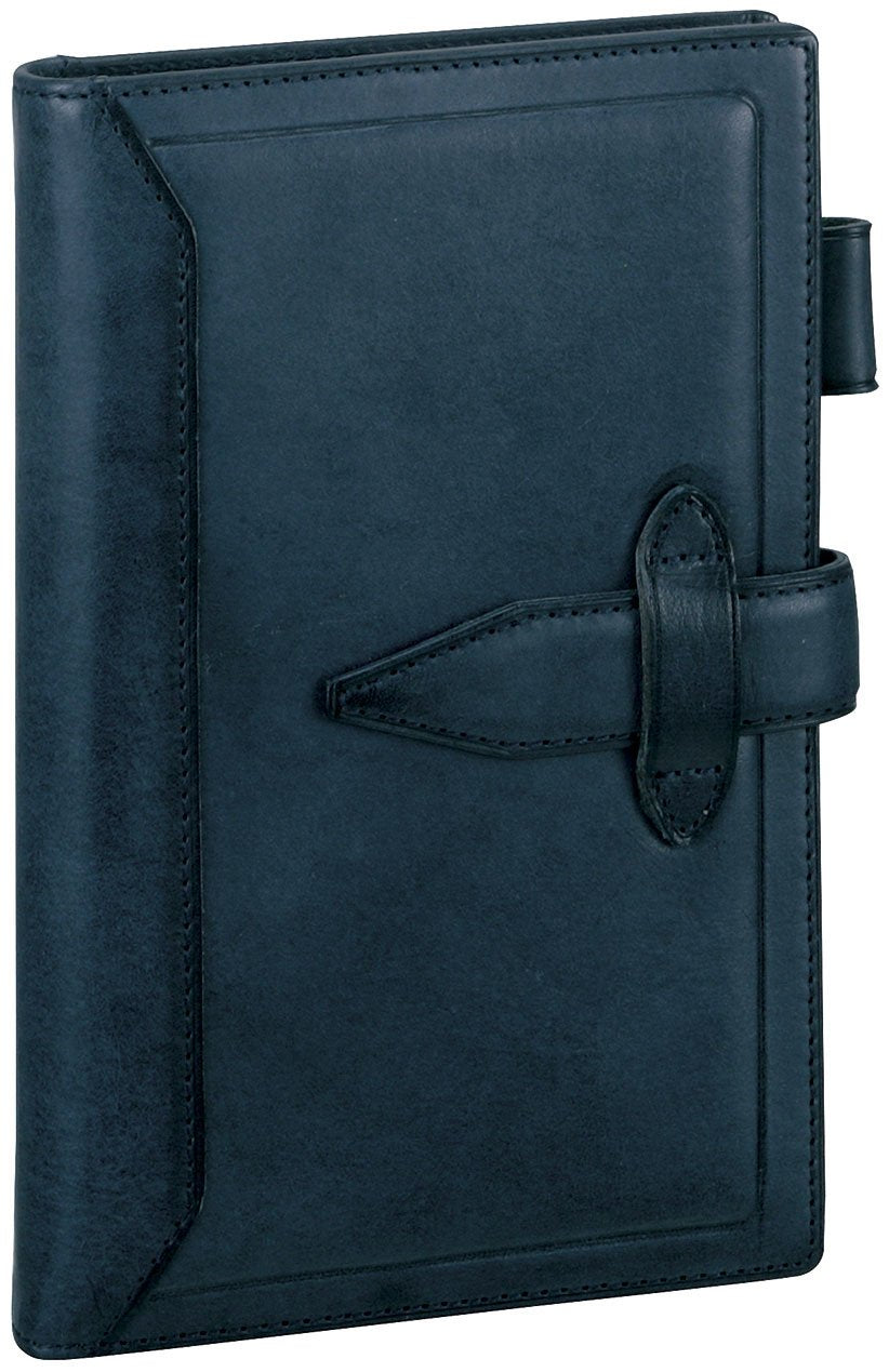 Raymay Fujii DB3011K Personal Notebook, Da Vinci Loroma Classic Bible Navy