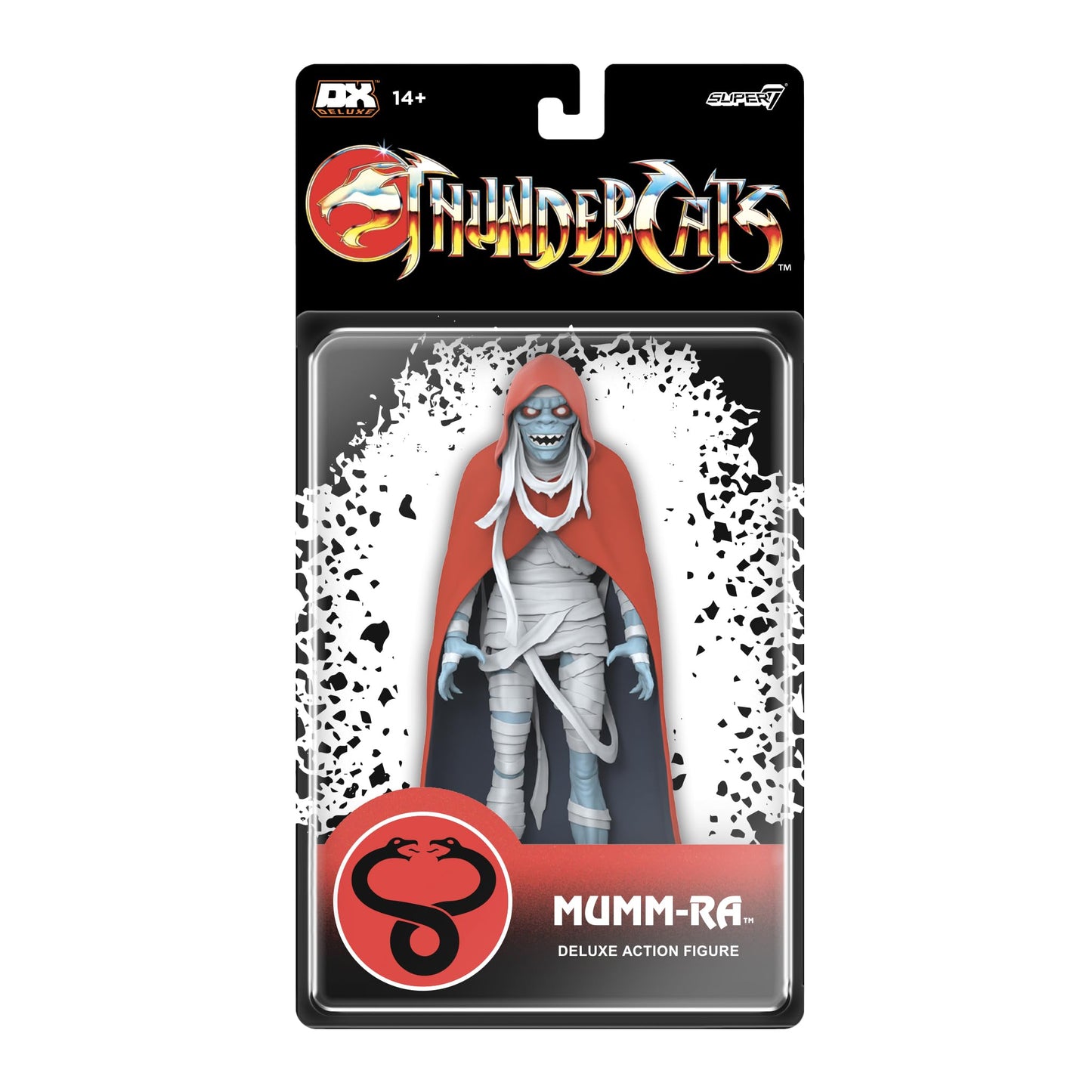 Super7 Deluxe Thundercats Mumm-Ra (Old Man) - 7" Thundercats Action Figure with Accessories - Classic Cartoon Collectibles and Retro Toys