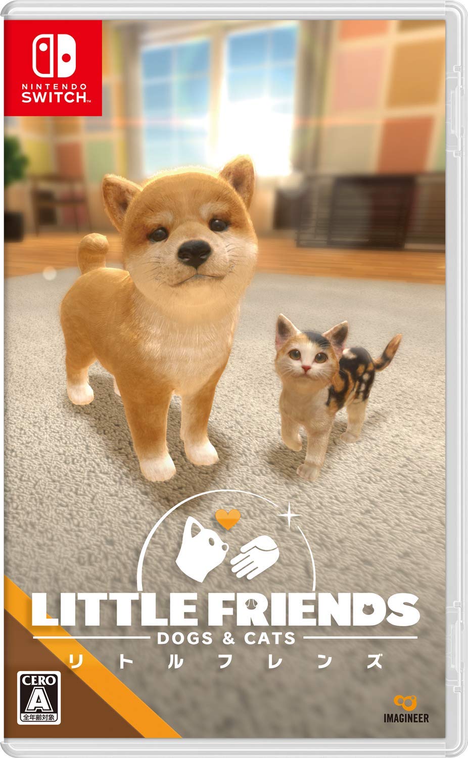 Imagineer Little Friends Dogs & Cats NINTENDO SWITCH REGION FREE JAPANESE VERSION