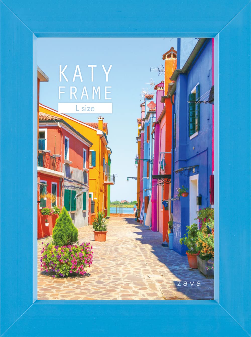 万丈 VANJOH KTLBL Photo Frame KATY Frame L Blue