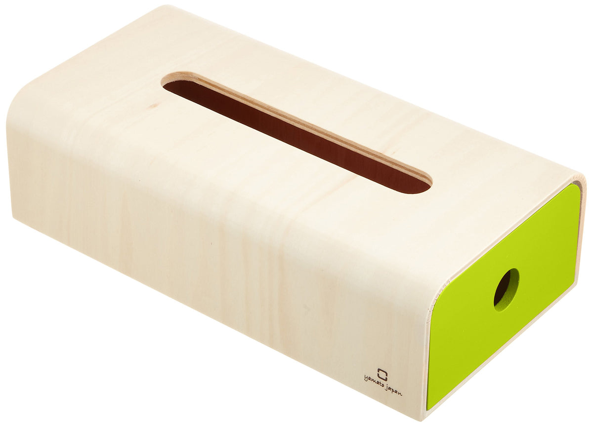 Yamato Crafts YK15-107 Tissue Box, Soft Pack Tissue Case, Light Green