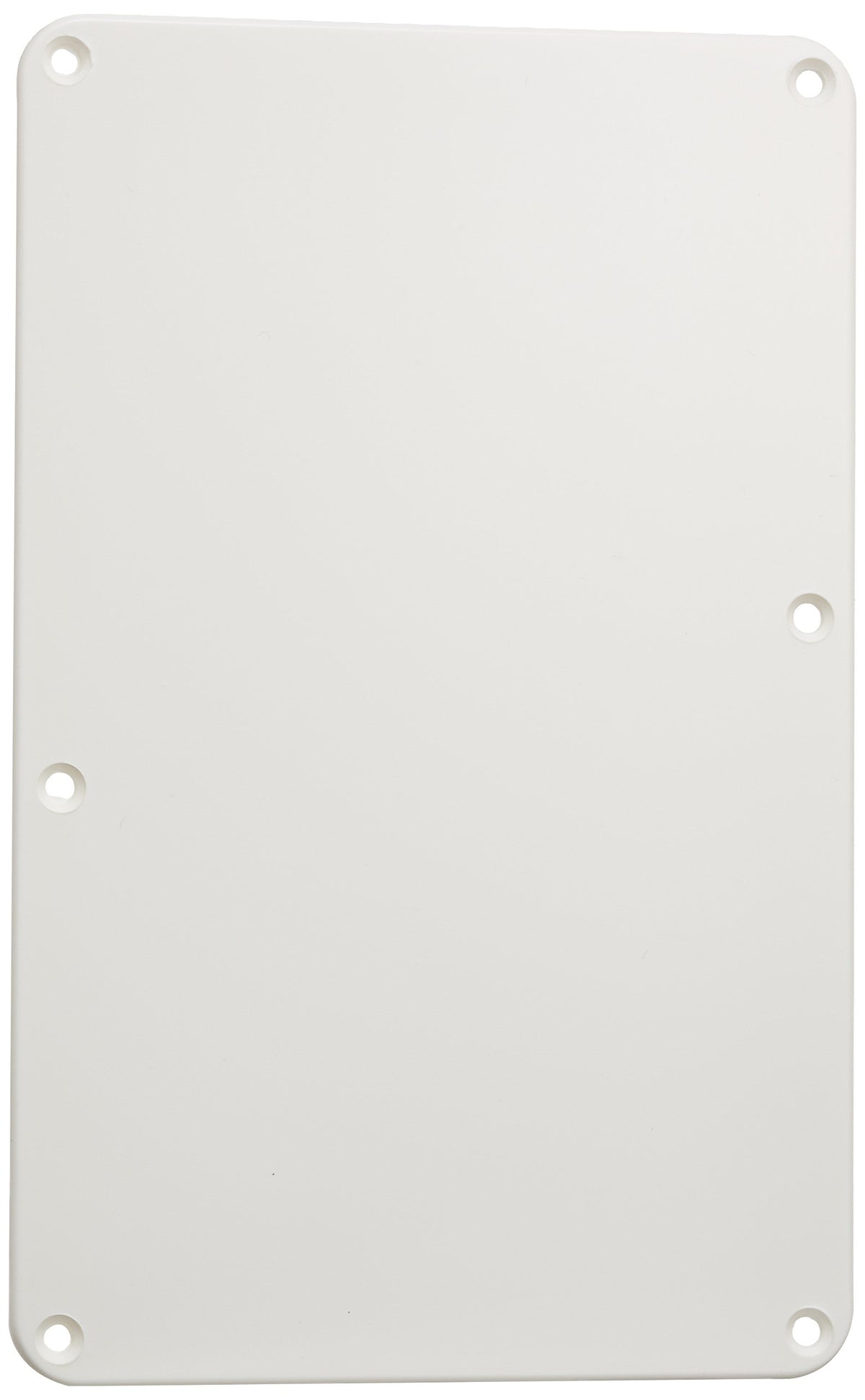 SCUD P-103W Back Plate for Tremolo, Screw Hole Only White