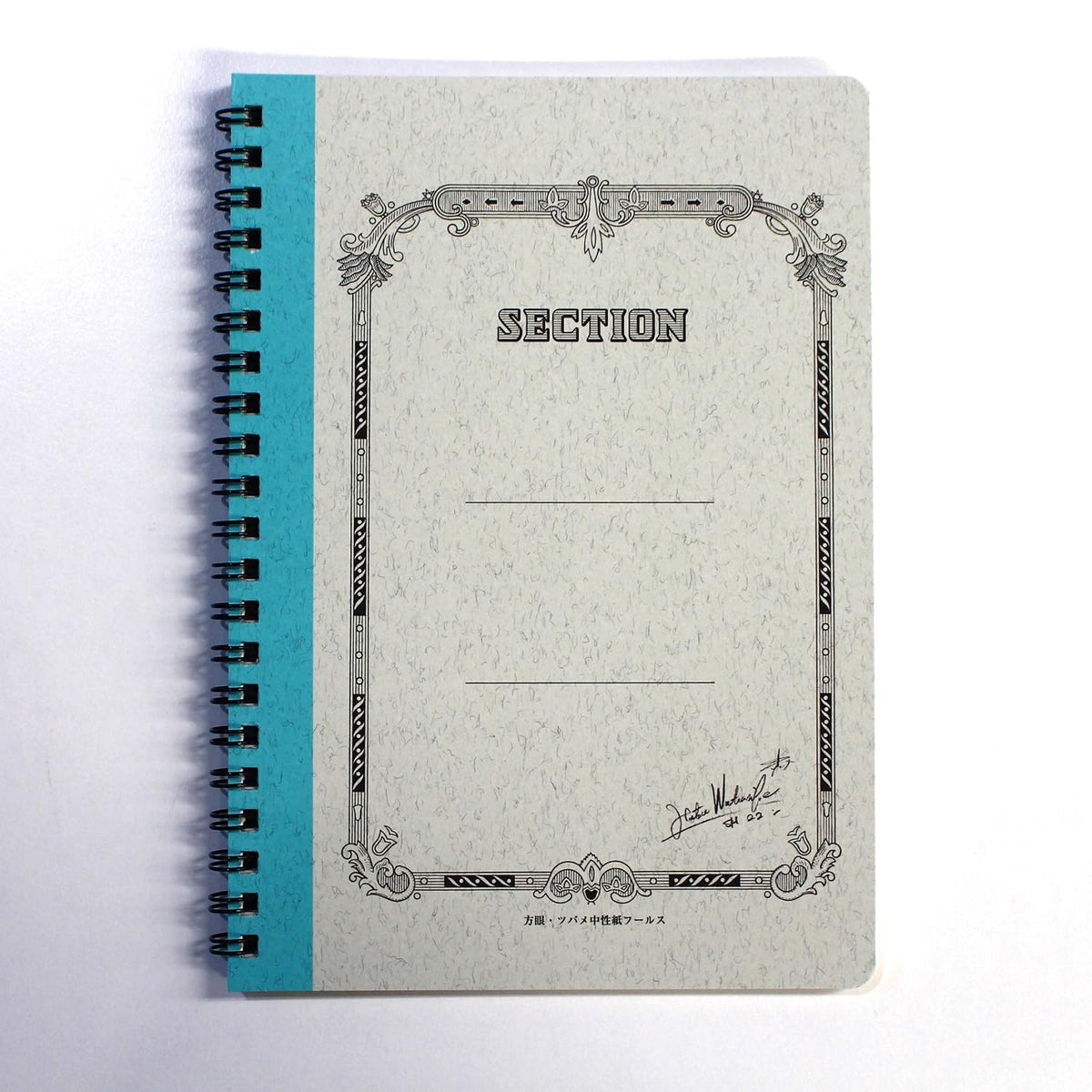 ツバメノート Tsubame Note RH4011 Ring Notebook, A5, Grid, 0.2 inch (5 mm), 50 Sheets, SP Section