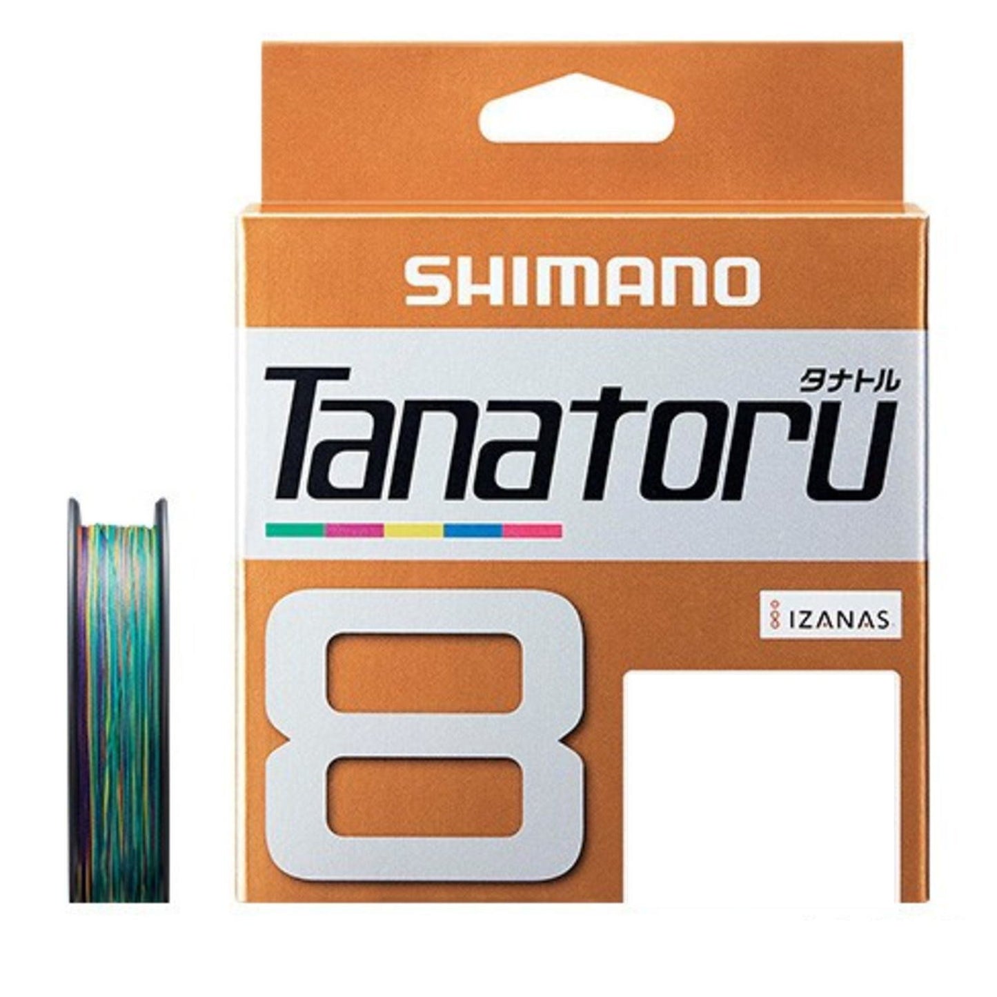 Shimano Tanatoru 8 Multicolor Braided PE Fishing Line PL-F78R - 300m Size 1.5