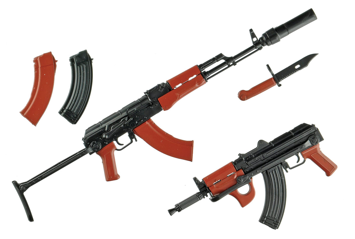 Little Armory 320661 LA079 AKMS & AKMSU Type Plastic Model