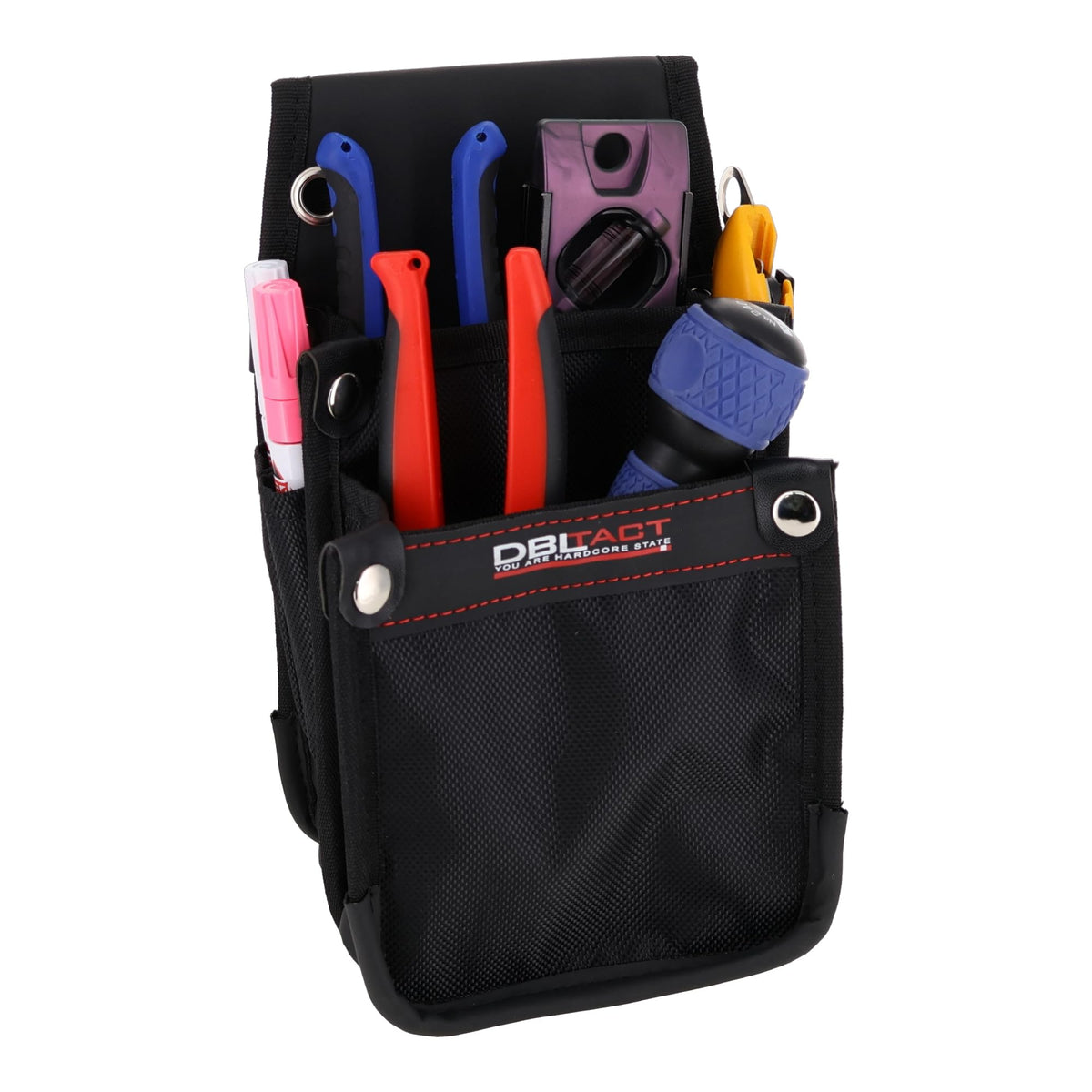 DBLTACT DTS-02SS-BK Dura Soft Case, Compact 2-Tier