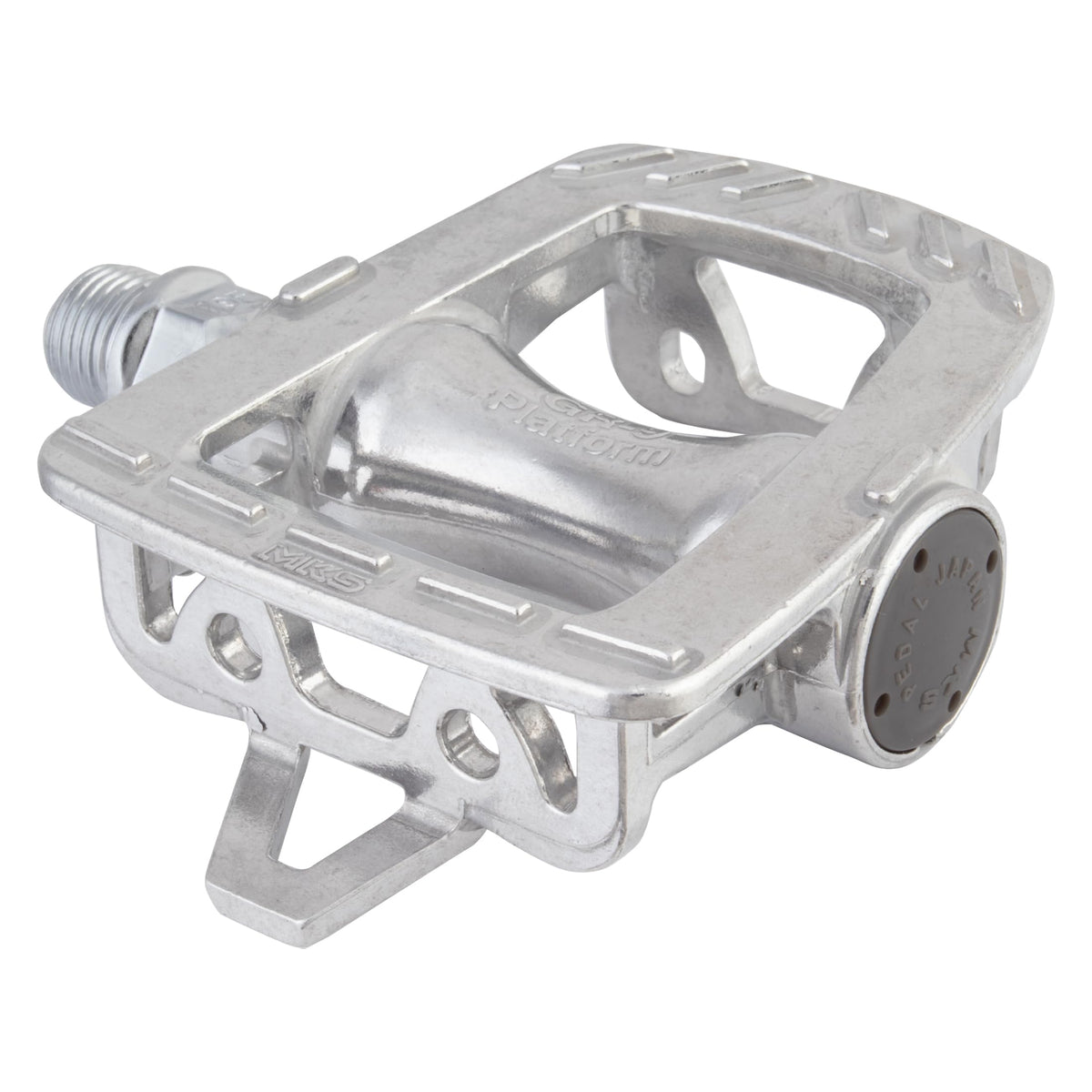 MKS GR-9 Platform Pedals Silver, 9/16 Inch