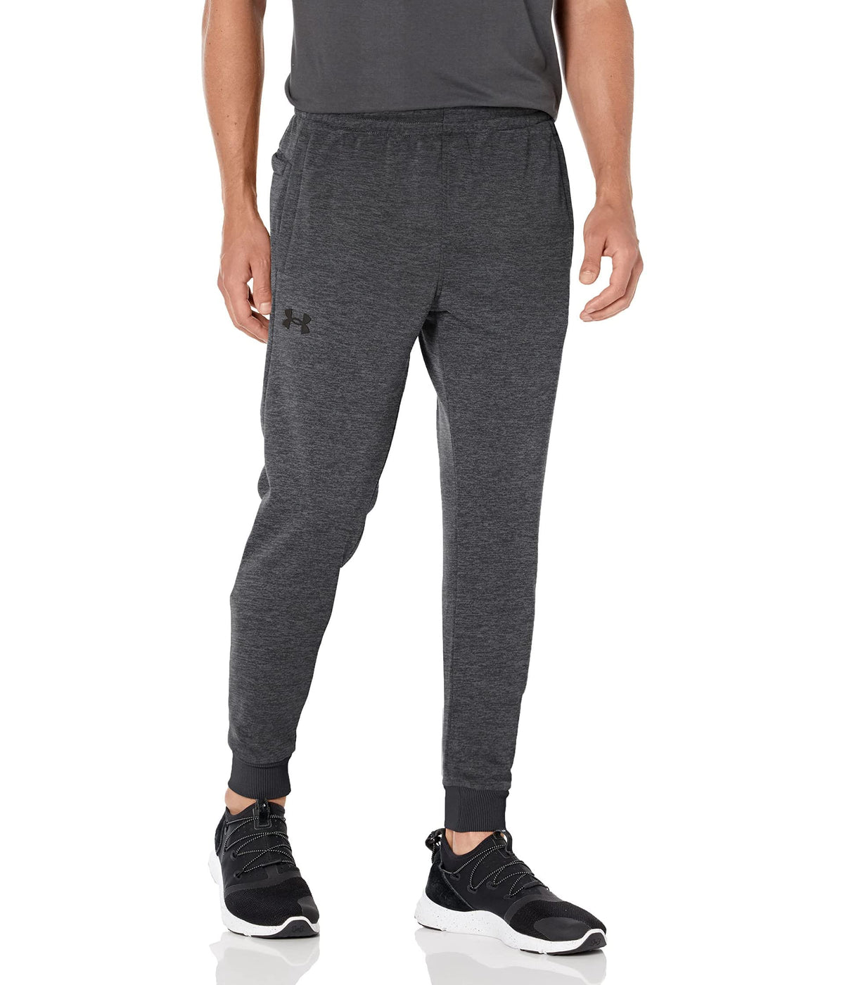 Under Armour Men's ArmourFleece JoggerDISC, (012) Pitch Gray / / Black, XX-Large