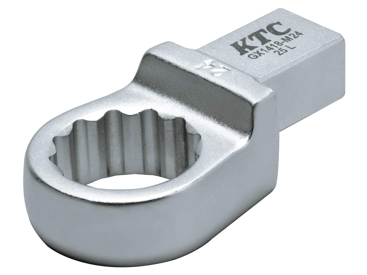 KTC GX1418-M24 14 x 18 Inserts, Head Replaceable Preset Torque Wrenches, Glasses Replacement Head, Hexagonal Shape, 0.9 inches (24 mm)