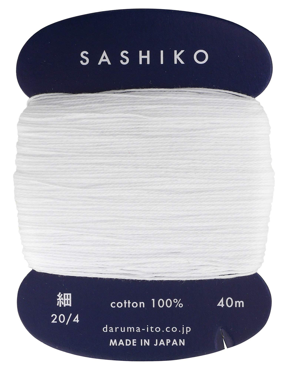 Daruma Sashiko Thread Card | #201 Thin 40 Meter (1)