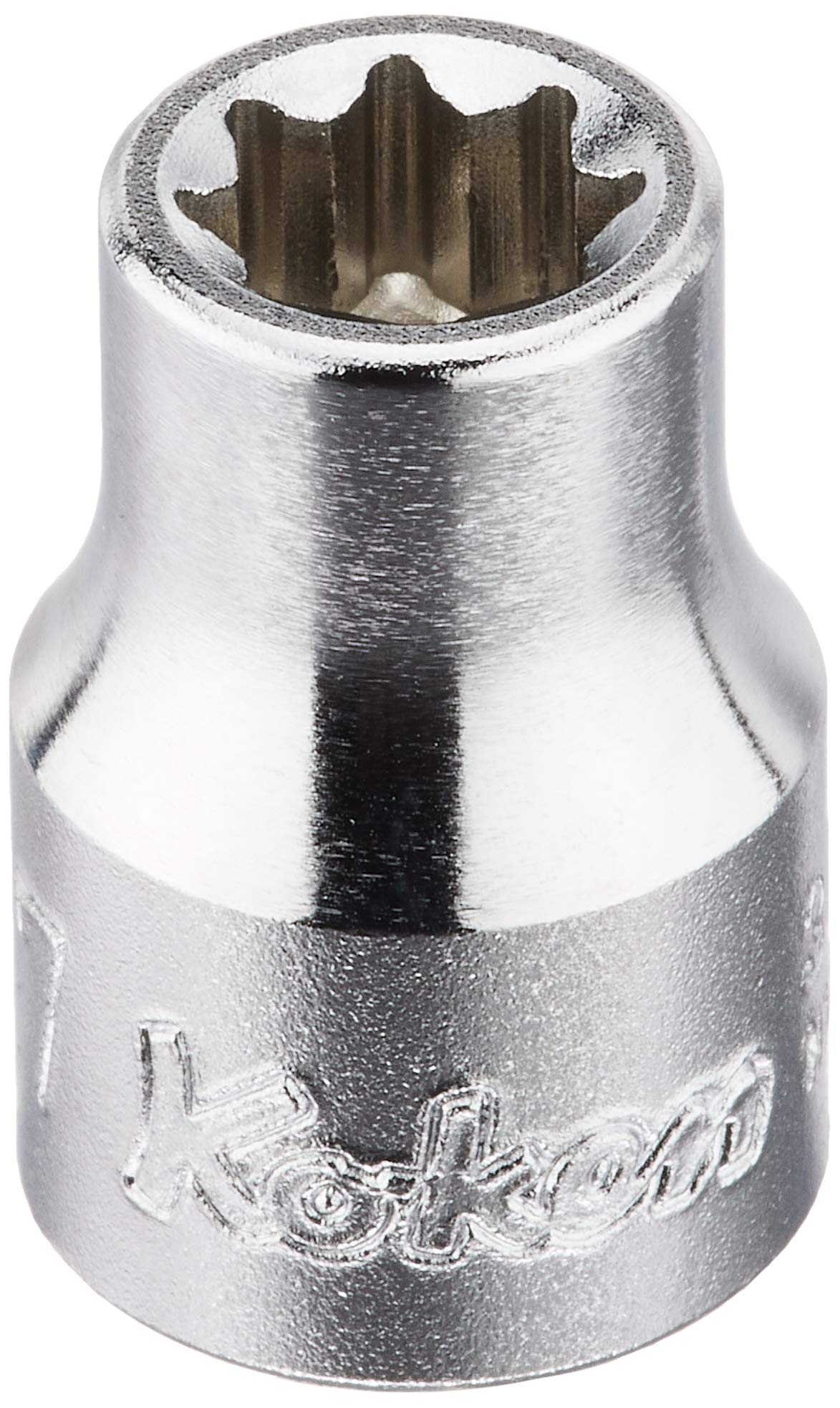 Ko-ken 3415M-7 3/8 Sq. Dr. Socket 7mm Double Square Length 26mm