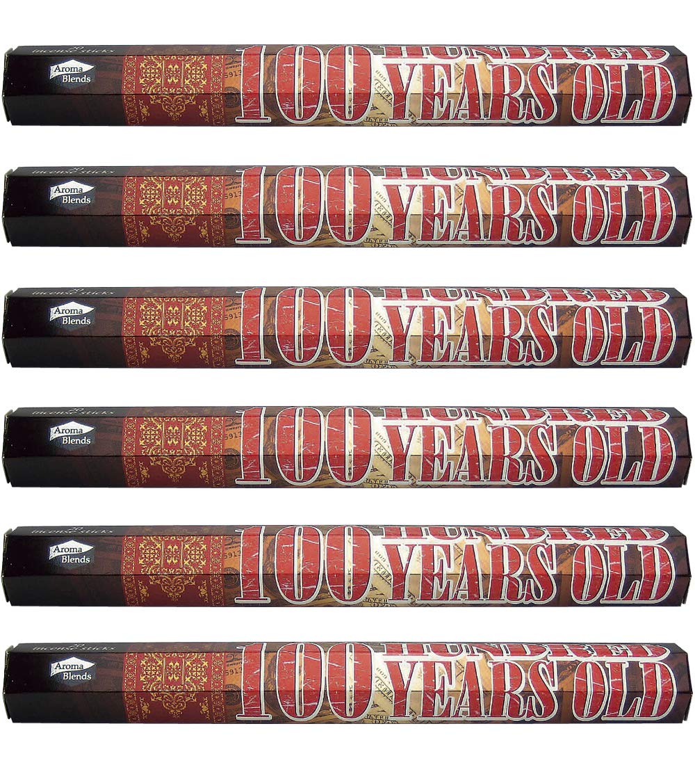 Palmart AB-IS-11 * 6 Aroma Brens Incense Stick, Set of 20, Hand Red Years Old