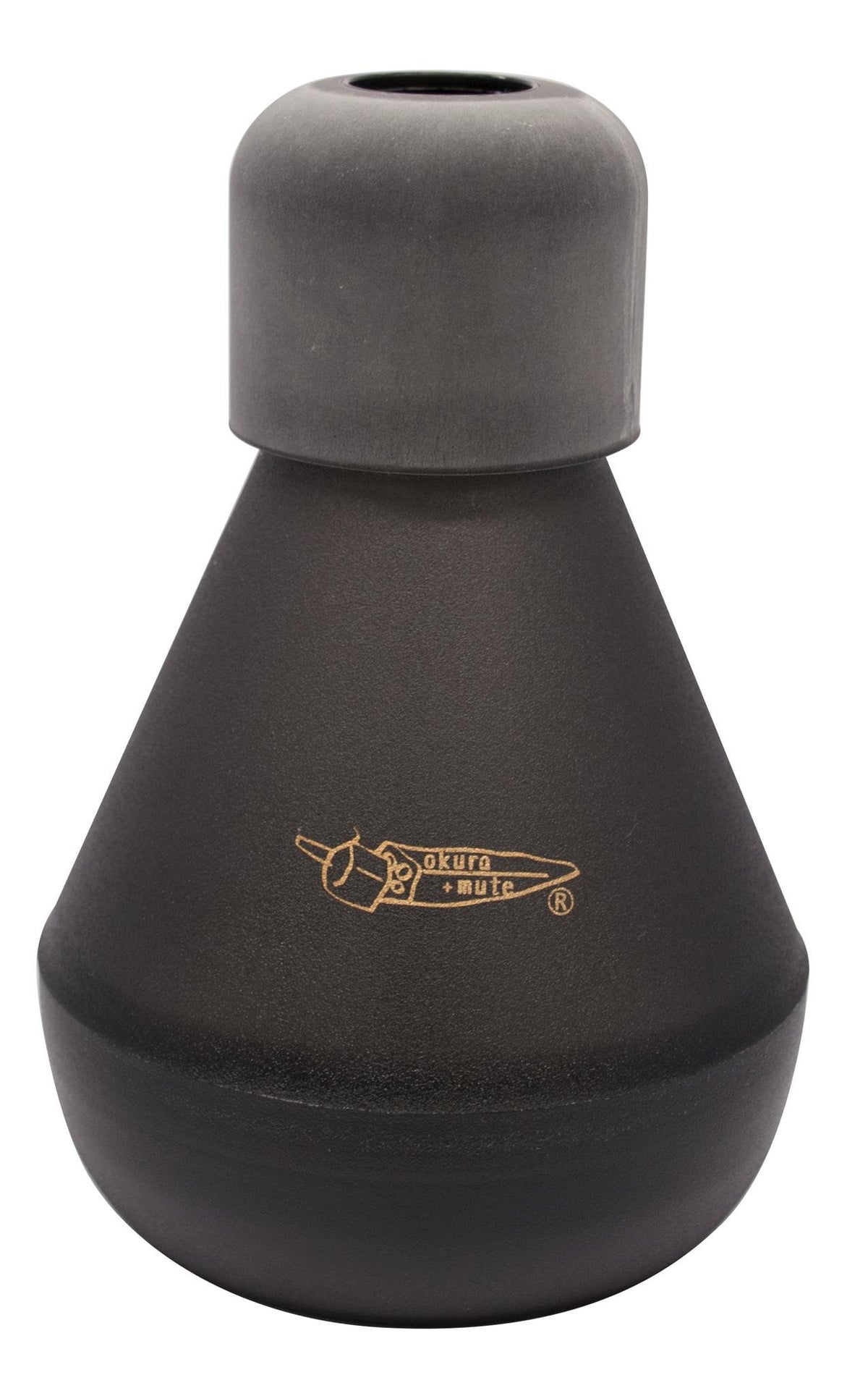 OKURA+MUTE Okra + Mute Trombone Practice Mute, Color: Black