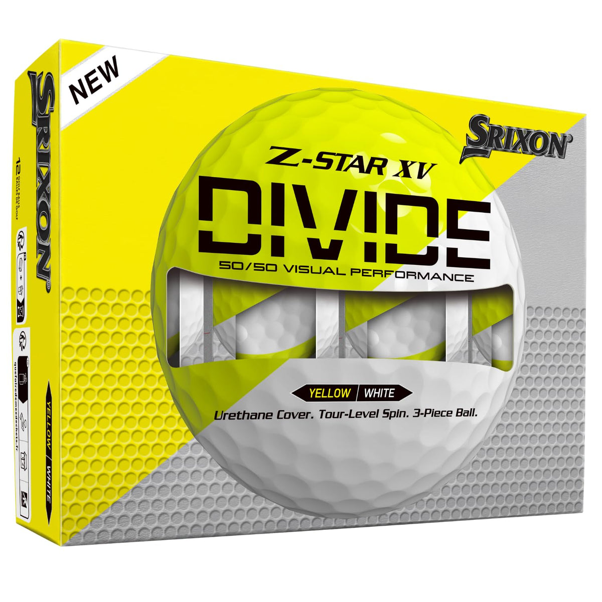 Srixon Z-Star XV Divide Golf Balls, Z-Star 9