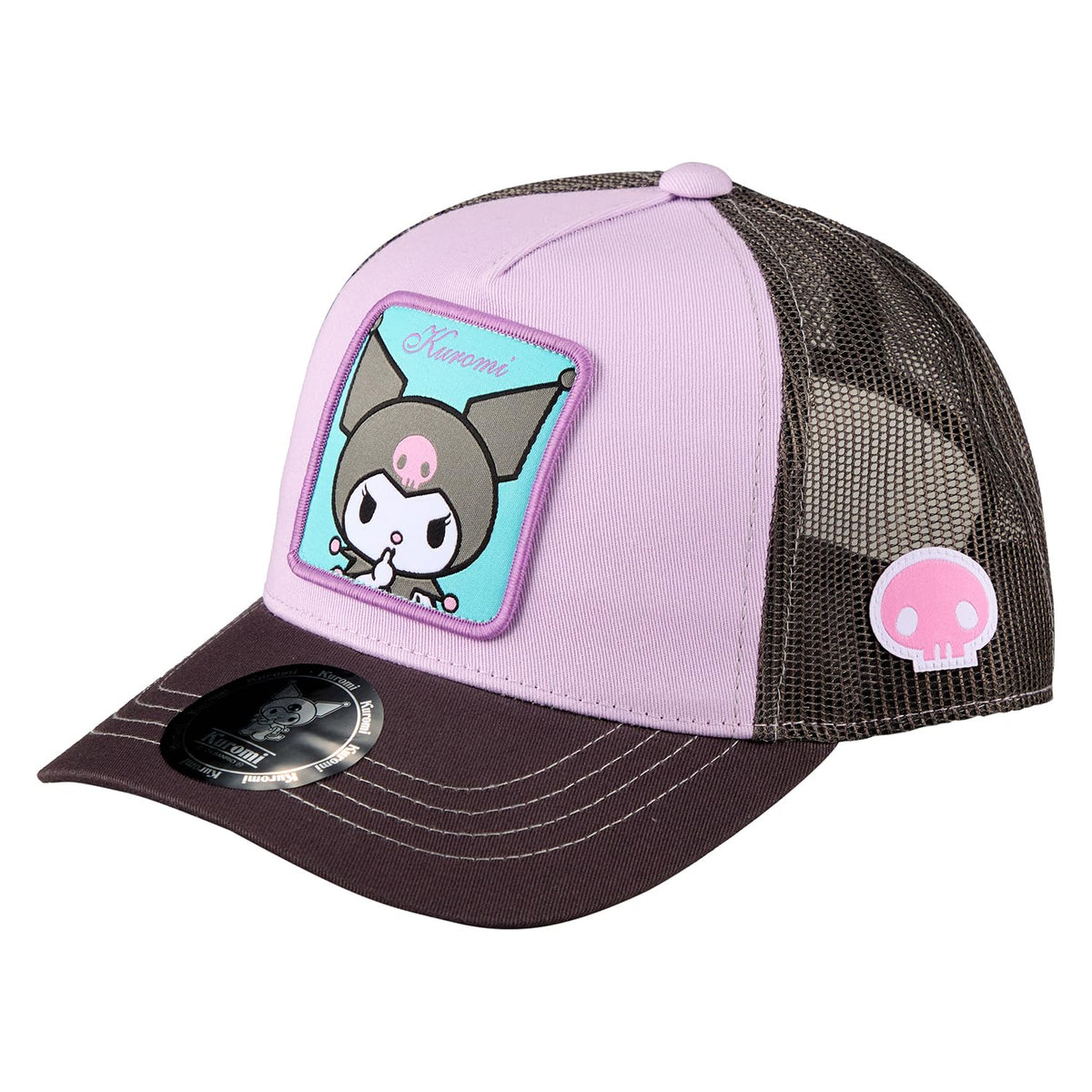 サンリオ(SANRIO) Casual mesh Cap, Chrome/Light Purple x Charcoal, One Size