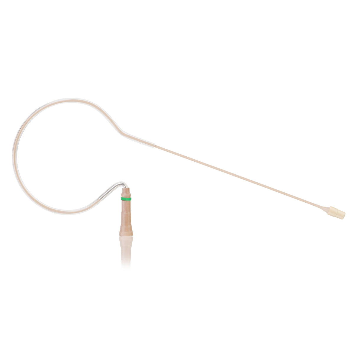 Countryman E6 Directional Earset Microphone for Vocals with 2mm Cable and TA4F Connector for Shure Wireless - Light Beig