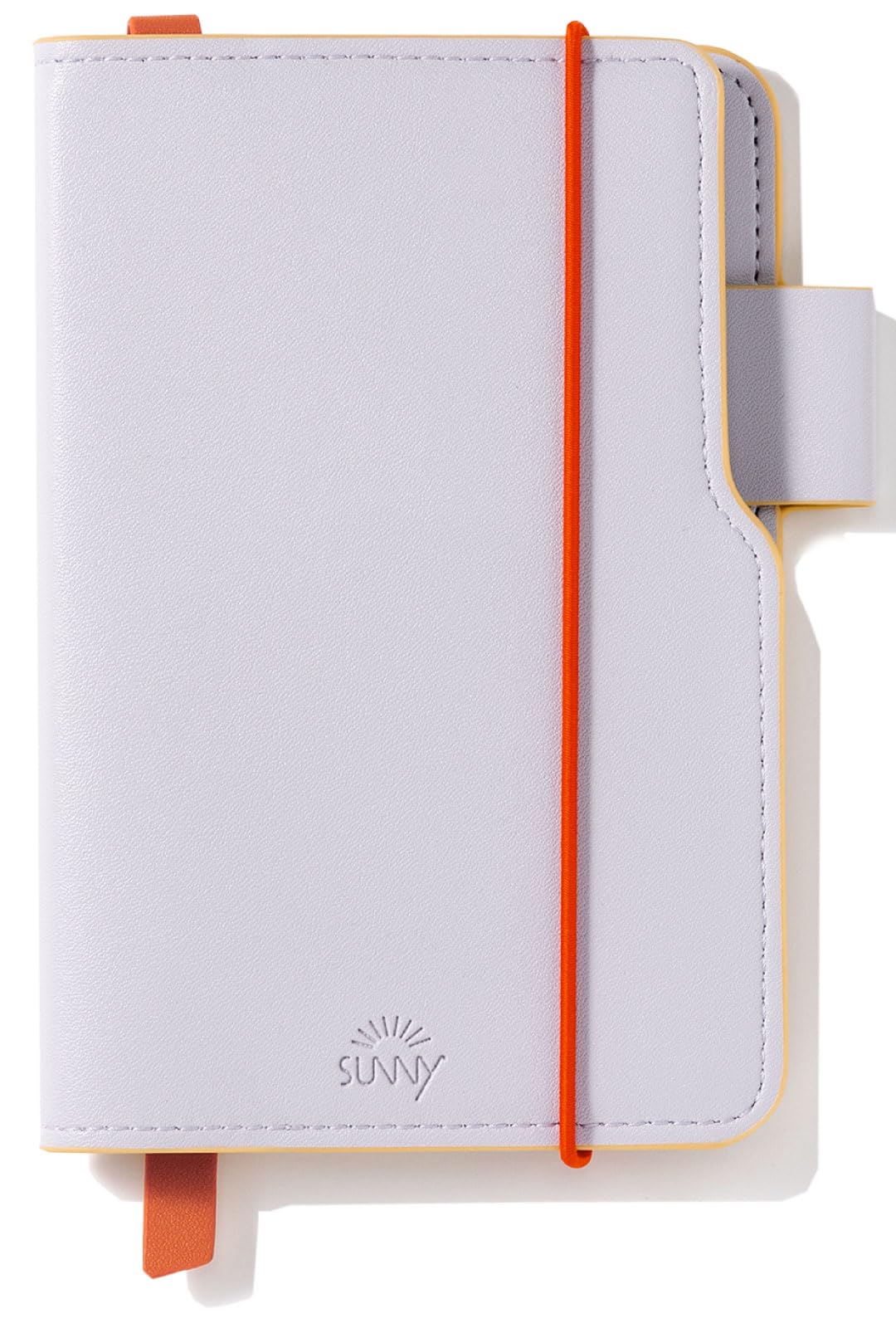 Iroha Publishing LSLN-M-08 Monthly Notebook, Mini, A6 Transformation, SUNNY Light Note Book, Free Monthly Ash Lavender