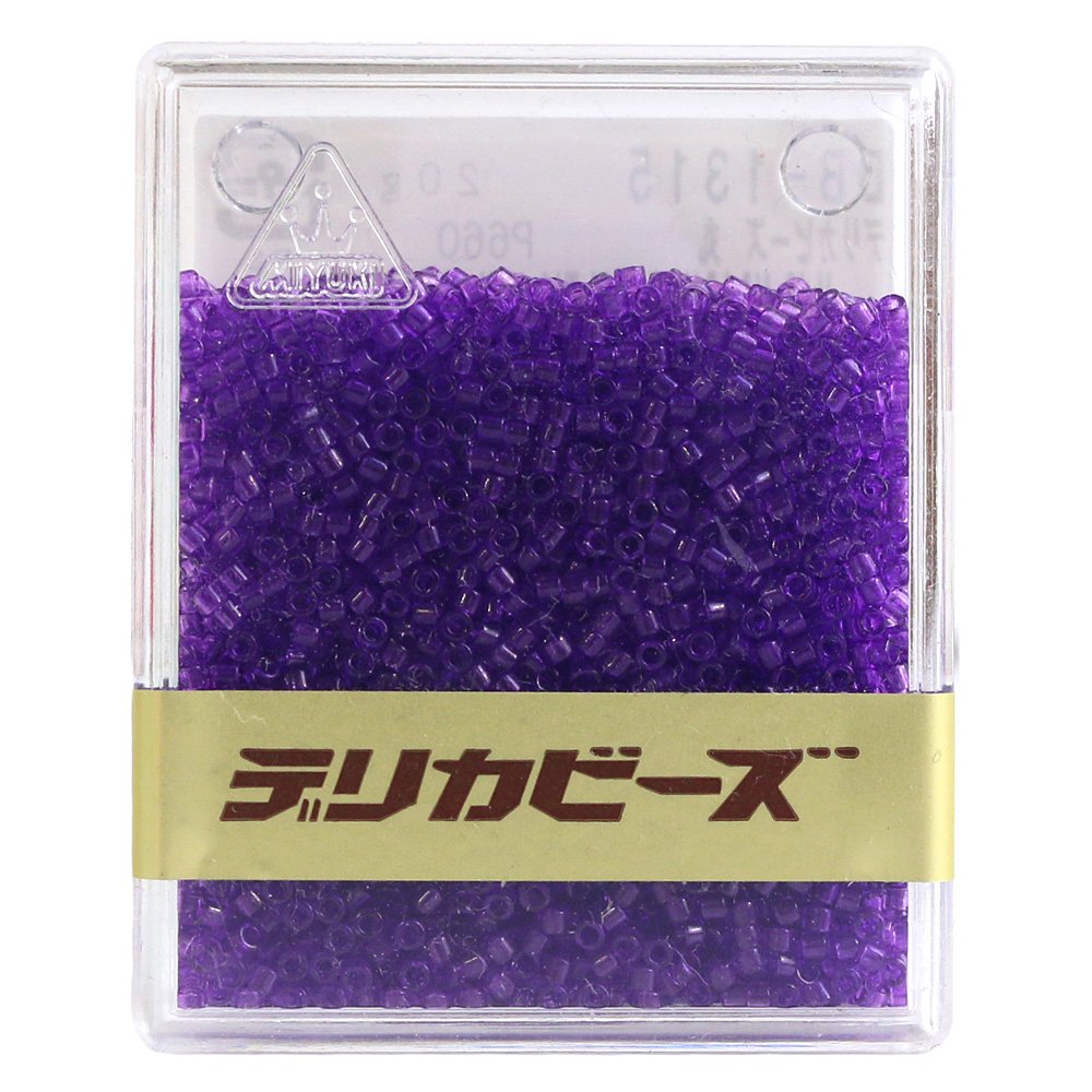 Miyuki DB1315-20G Delica Beads, Round, 0.7 oz (20 g), Approx. 4,000 Seeds