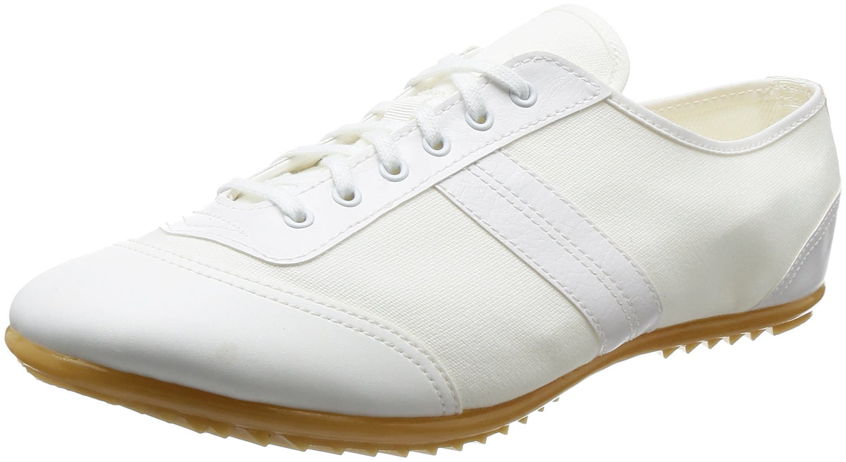 Asahi 504 Sneakers Athletic Shoes, Thin Sole, Made in Japan, White, 26.0 cm