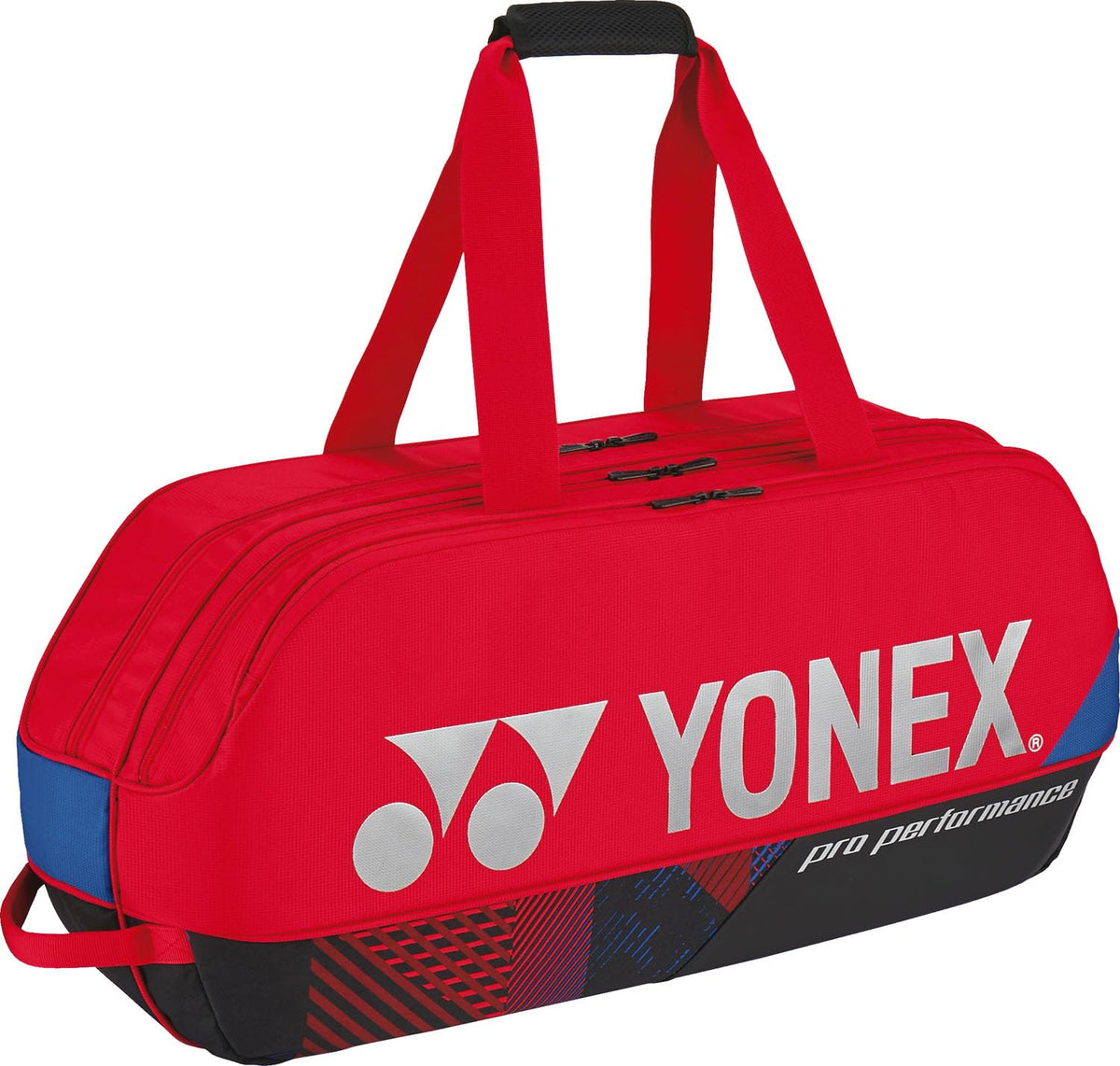 YONEX Scarlet Tennis Badminton Racquet Bag, Tournament Bag, Holds 2 Rackets, red (scarlet)