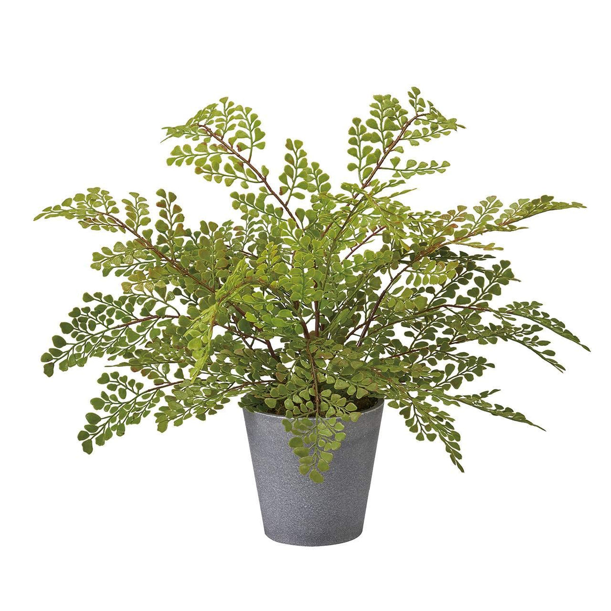Tokyodo FZ001491 Faux Green Asian Tam Pot, Artificial Flowers, Interior Green, Decorative Plants