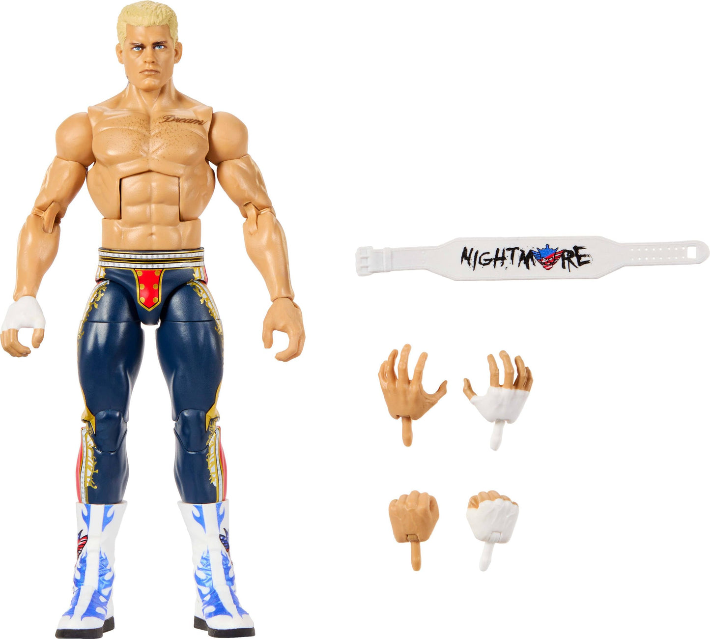 Mattel WWE Elite Cody Rhodes Action Figure & Accessories, Series #125