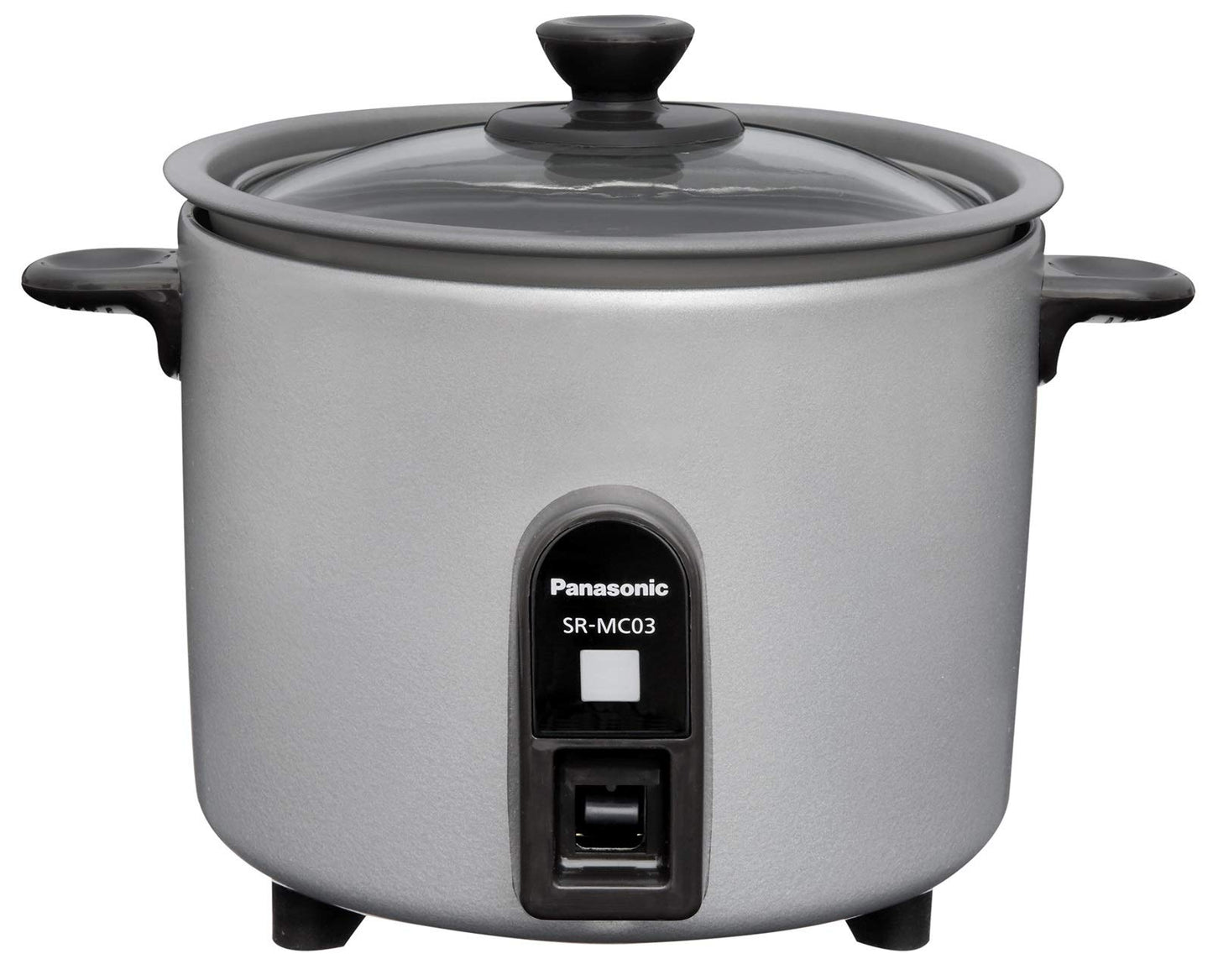 Panasonic Mini Cooker (1.5Go / 225g) SR-MC03-S (SILVER)【Japan Domestic Genuine Products】 【Ships from Japan】
