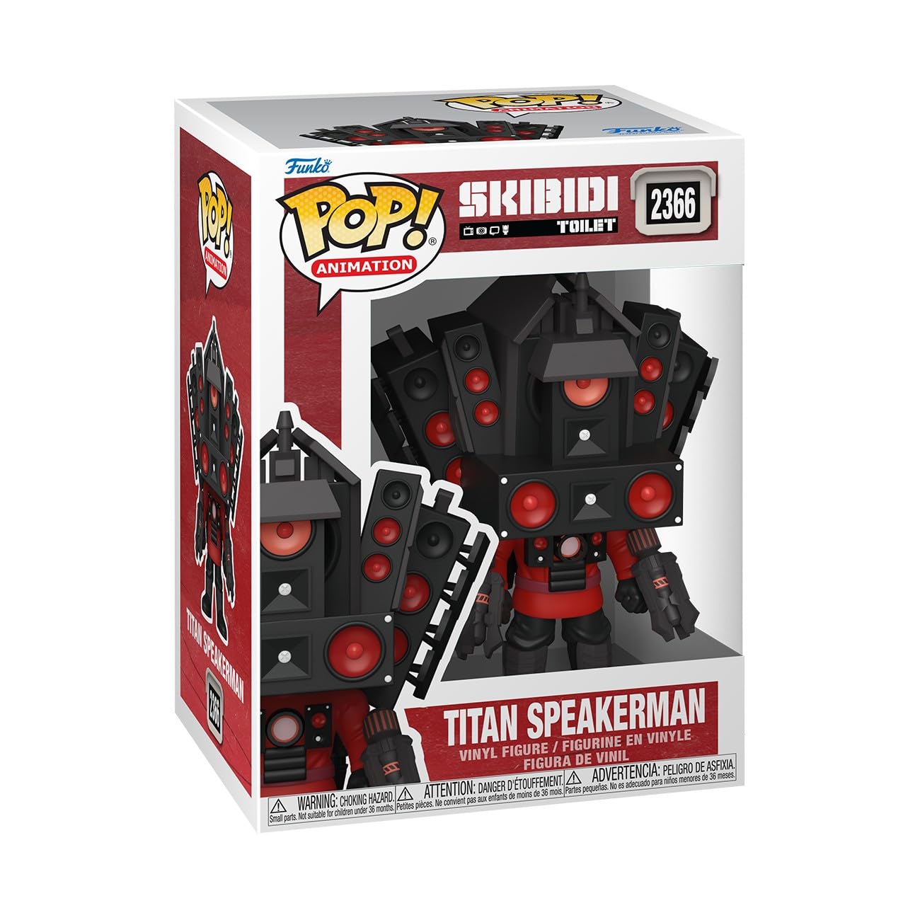 Funko Pop! Vinyl: Skibidi Toilet - Titan Speakerman - Collectable Vinyl Figure - Gift Idea - Official Merchandise - Toys for Kids & Adults - Video Games Fans - Model Figure for Collectors