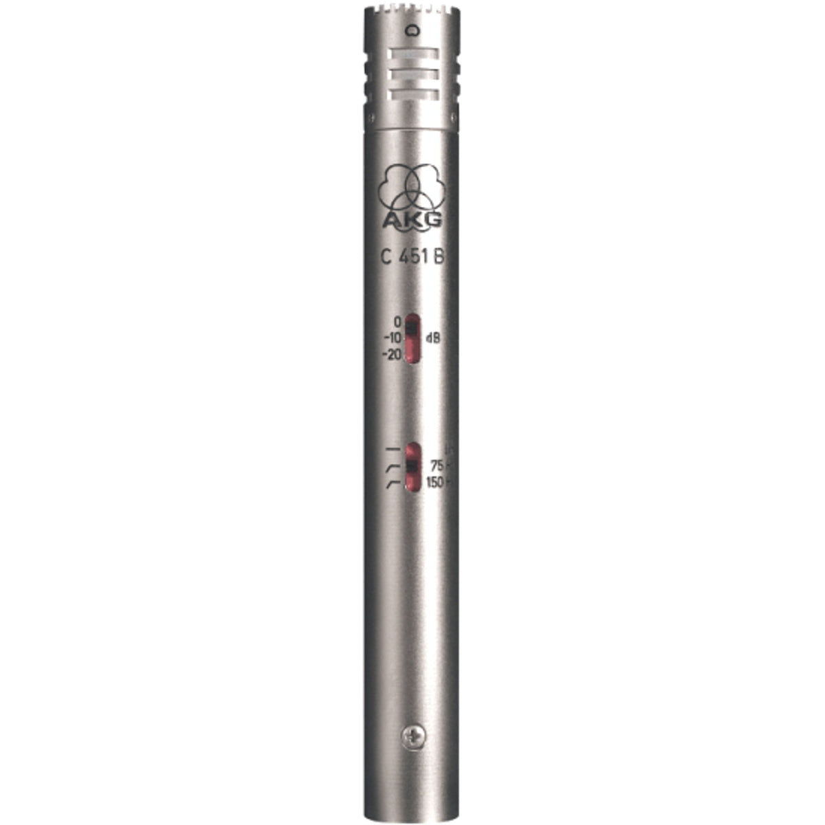 AKG C 451 B Reference Small-Diaphragm Condenser Microphone,Nickel,C451B