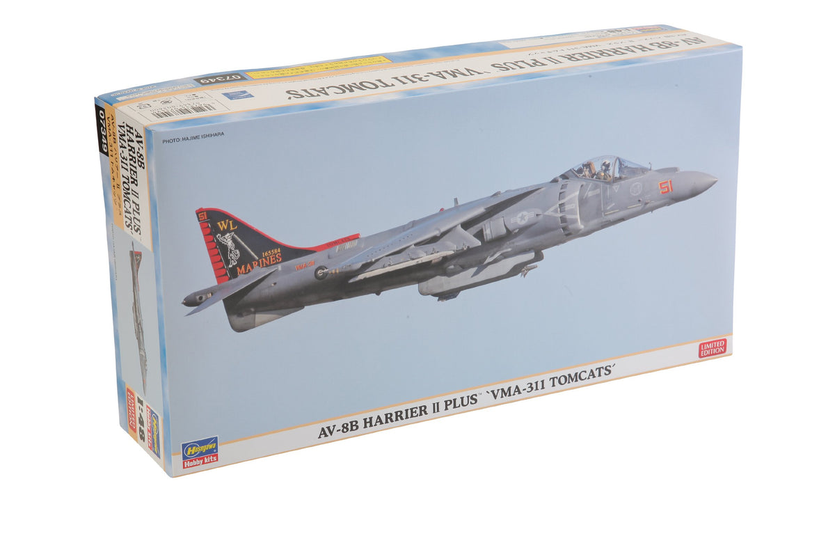 Hasegawa 07349 1/48 AV8B Harrier Plus VMA311 Tomcats Ltd