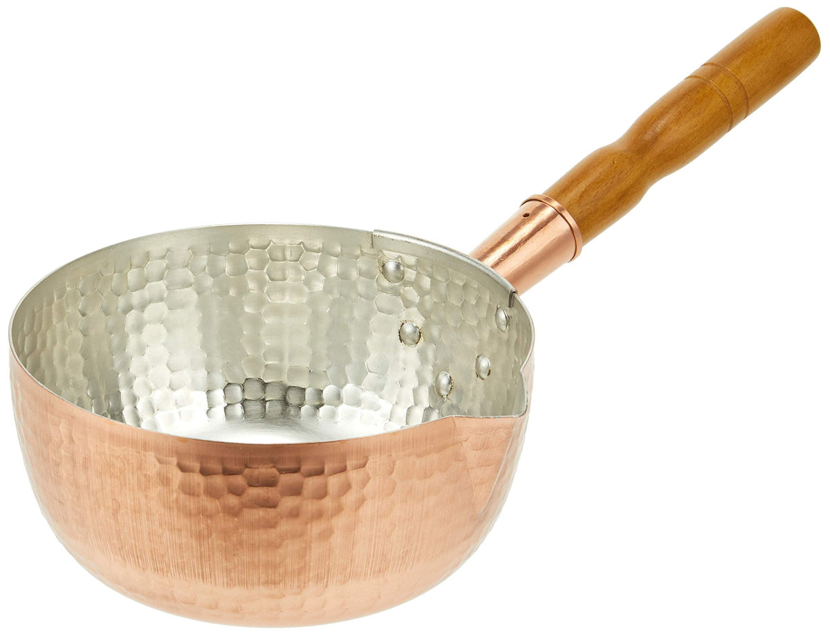 marushin copper yukihira pot copper 18cm
