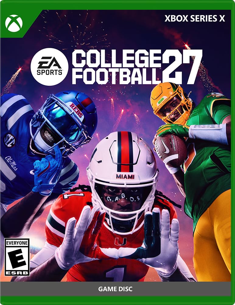 EA SPORTS College Football 27 - Standard Edition Xbox Series X |Disc I VideoGame