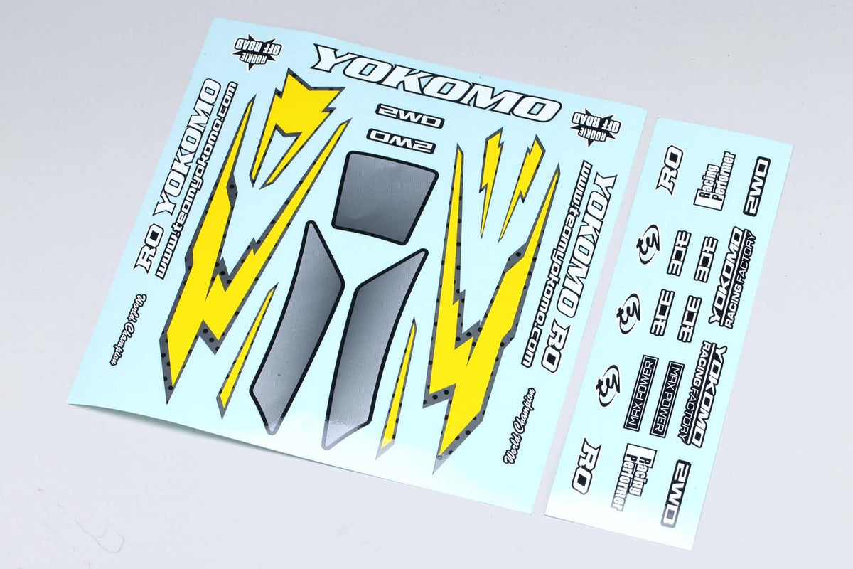 Yokomo ZC-RO-1 Body Decal Sheet RO1.0