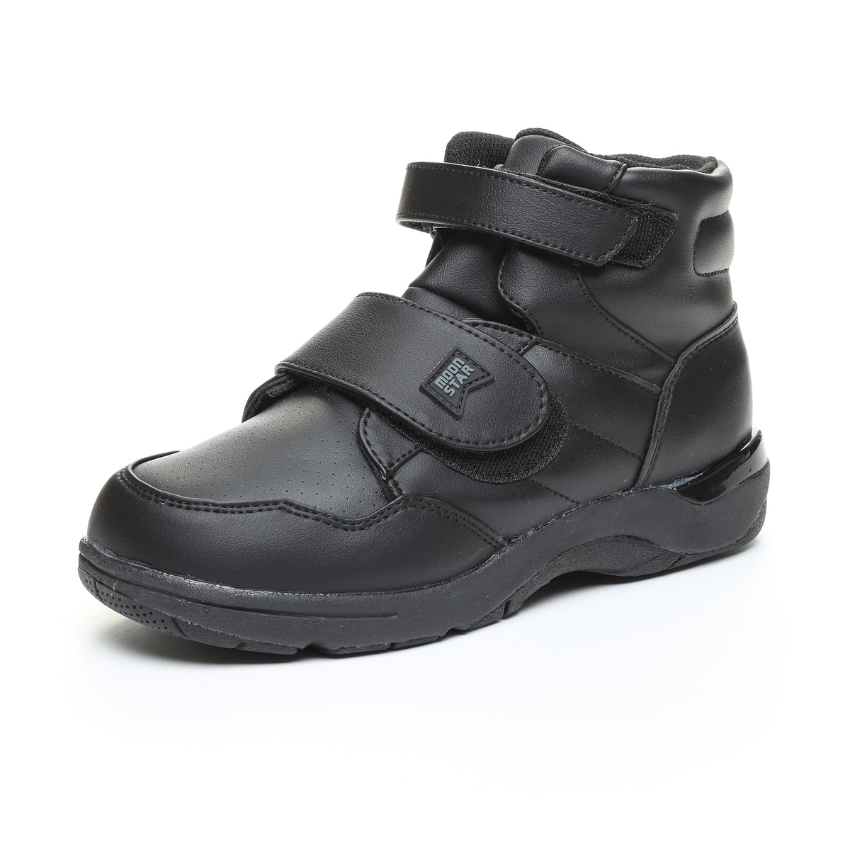 Carrot J2103 School Shoes High Cut 8.5 to 9.6 inches (21.5 to 24.5 cm) Kids CR - black