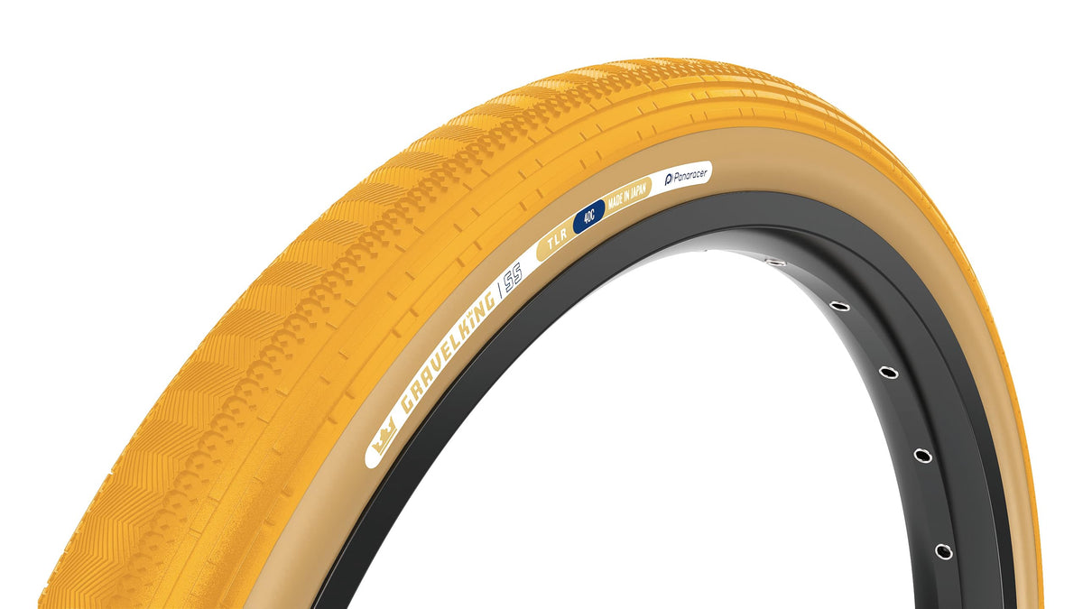Panaracer GravelKing SS Tire - 700 x 45, Tubeless, Folding, Honey Butter/Brown
