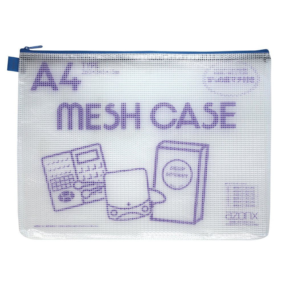 Sekisei Azone AZ-75 Mesh Case, A4 Type, Blue