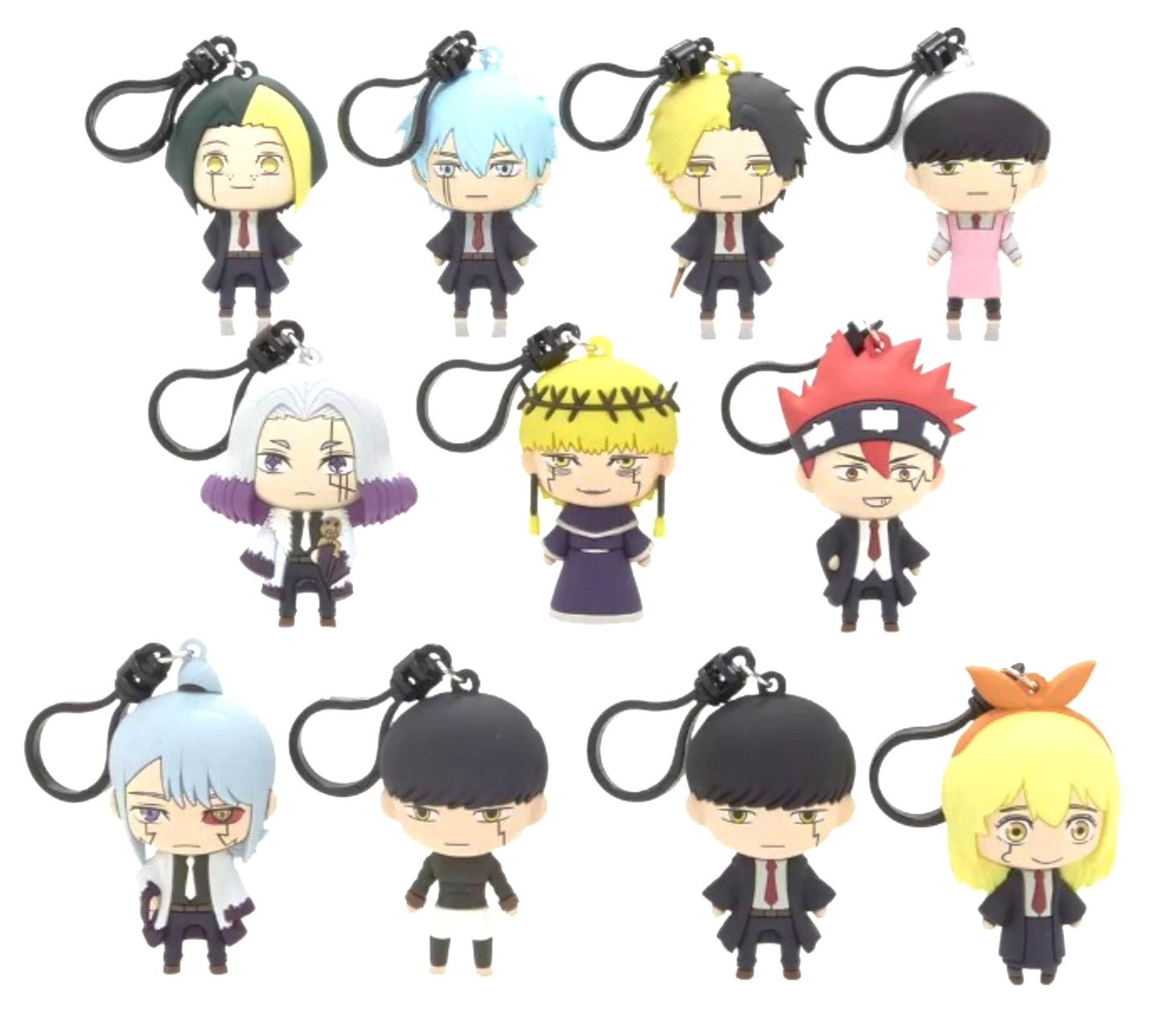 Monogram - Mashle: Magic and Muscles 3D Foam Bag Clip