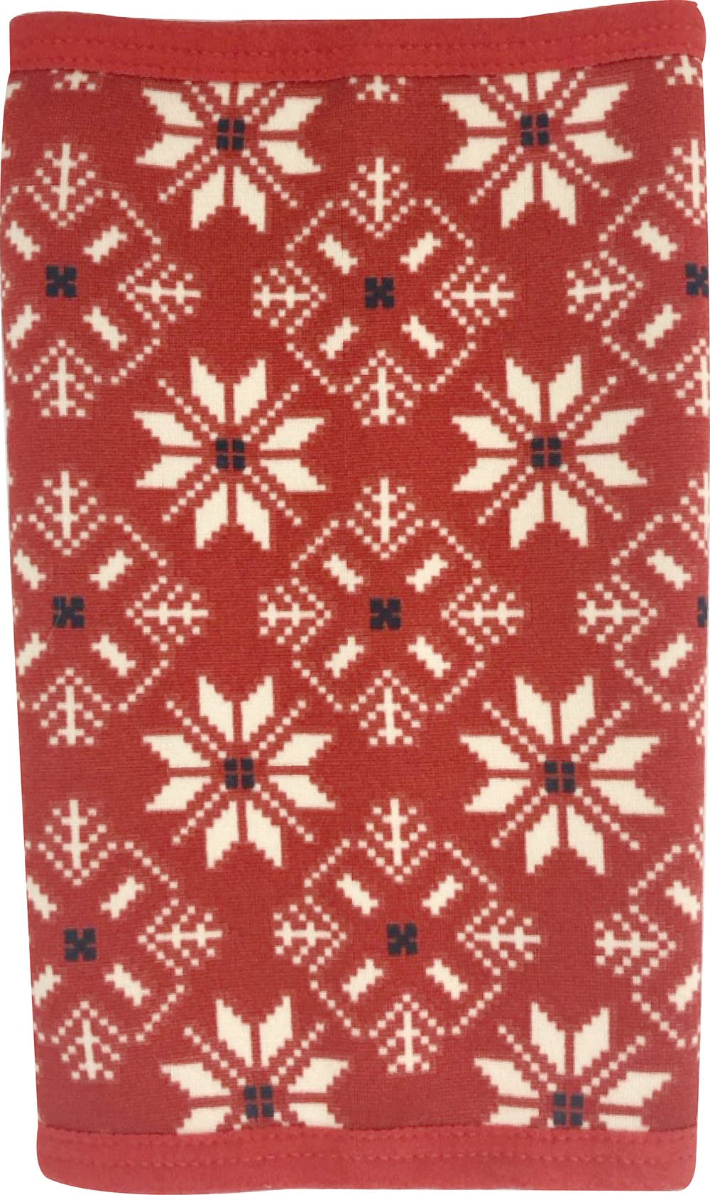 Maruwa Boeki 2003960-05 Warm Ankle Warmer, Nordic, Red, Size: One Size Fits Most