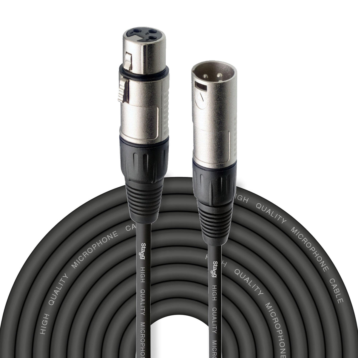 Stagg 33ft. Standard Mic cable - XLR/XLR