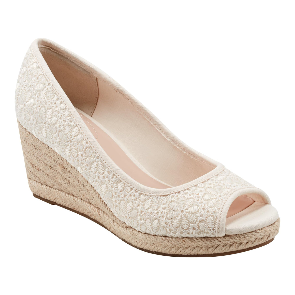 Bandolino Women's Nuri Wedge Cream 7M