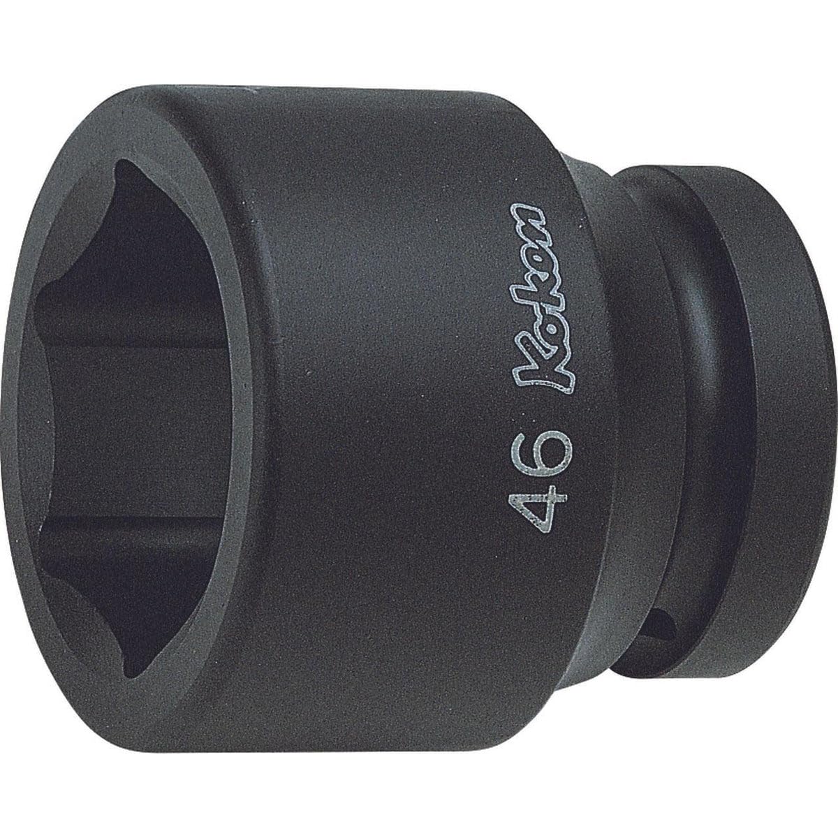 Ko-Ken USA - 18400M-44 1 Sq. Dr. Socket 44mm 6 Point Length 68mm