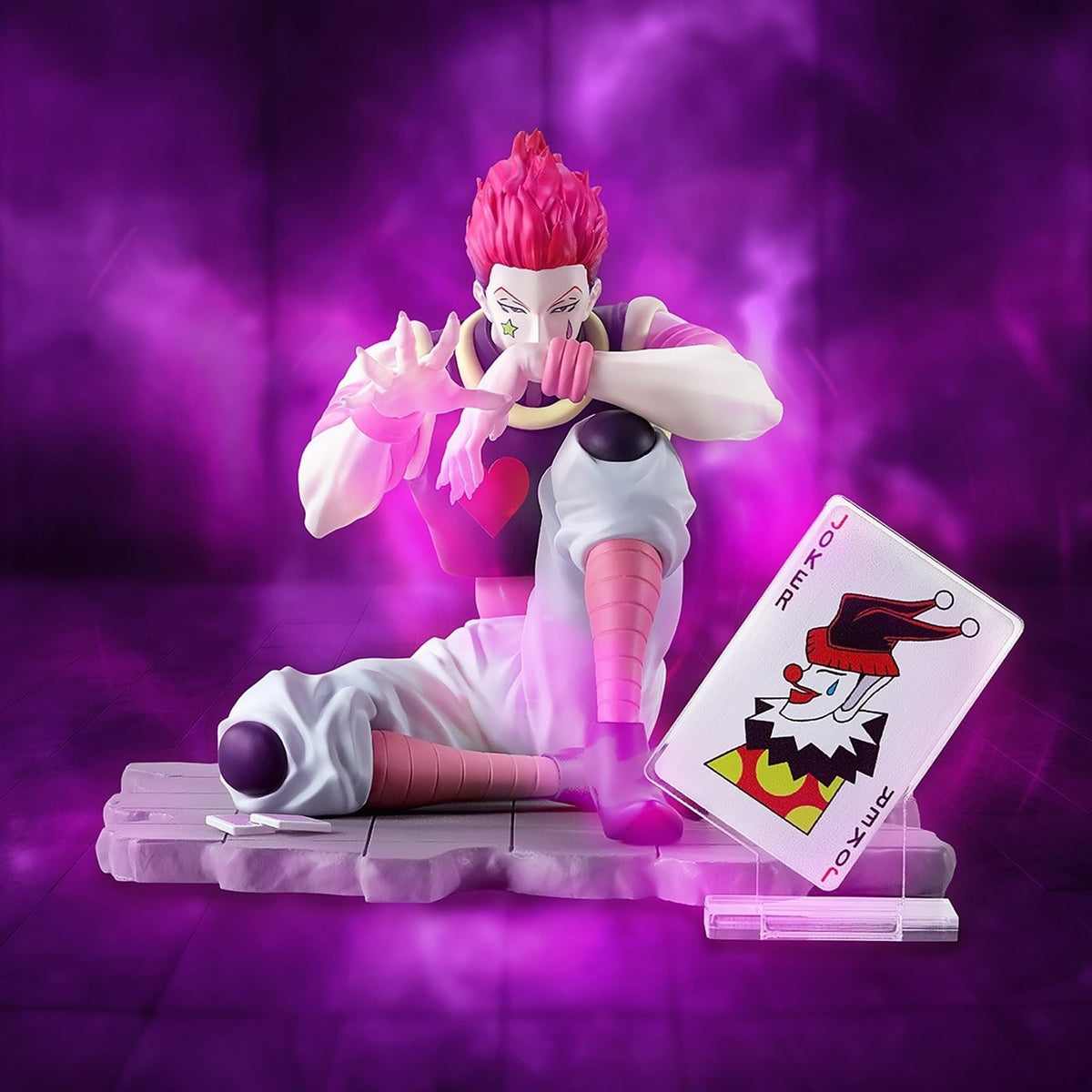 Hunter x Hunter Figure Hisoka Memorable Saga Special Size: Approx. 3.5 inches (9 cm) (including pedestal)