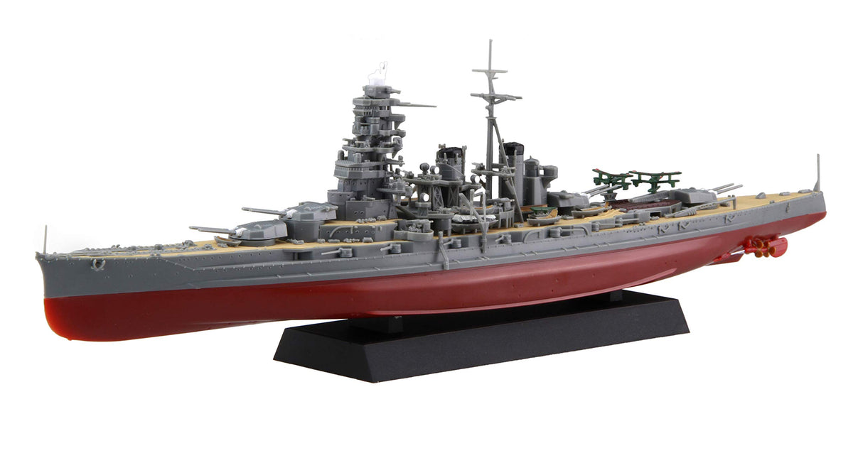 Fujimi Model 1/700 Ship Next Series No. 6 Japanese Navy Battleship Hiei Color Coded Plastic Model Ship NX6