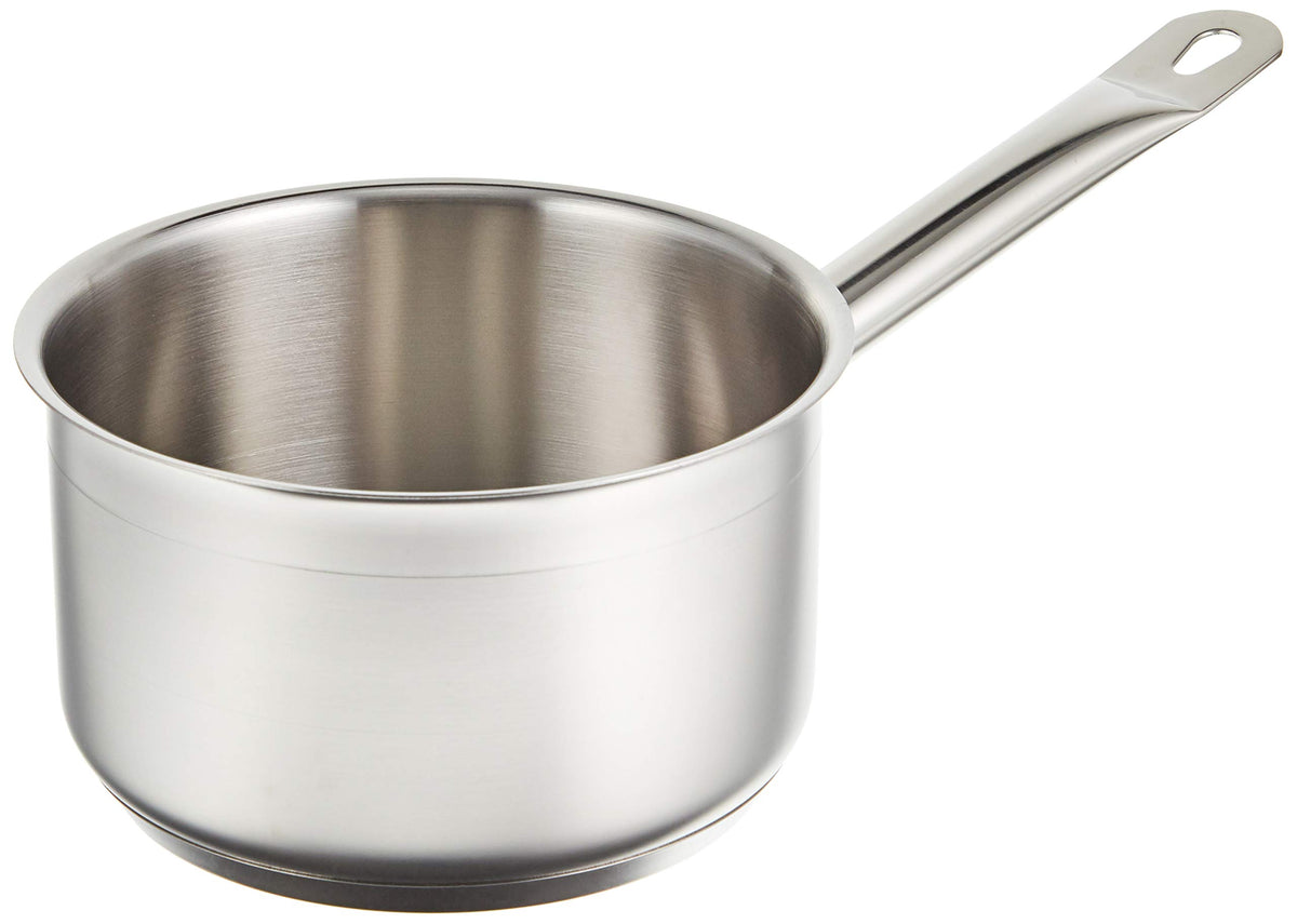 Endo Shoji TKG AKT8916 Single Hand Pot, 6.3 inches (16 cm), Deep Type, Rust-resistant Stainless Steel, Hygienic, Induction Compatible, No Lid, Outer Diameter x Depth 0.6 inches (175 mm) x Depth 3.7