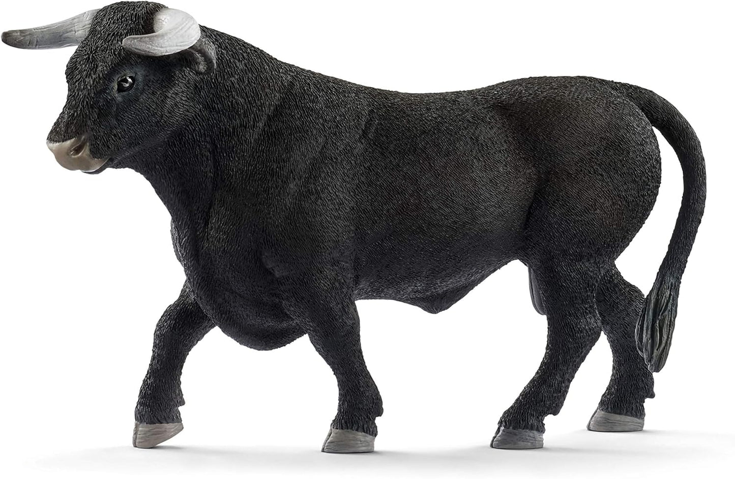 Schleich Farm World - Black Bull Toy Figurine - Kids Ages 3+ | 13875