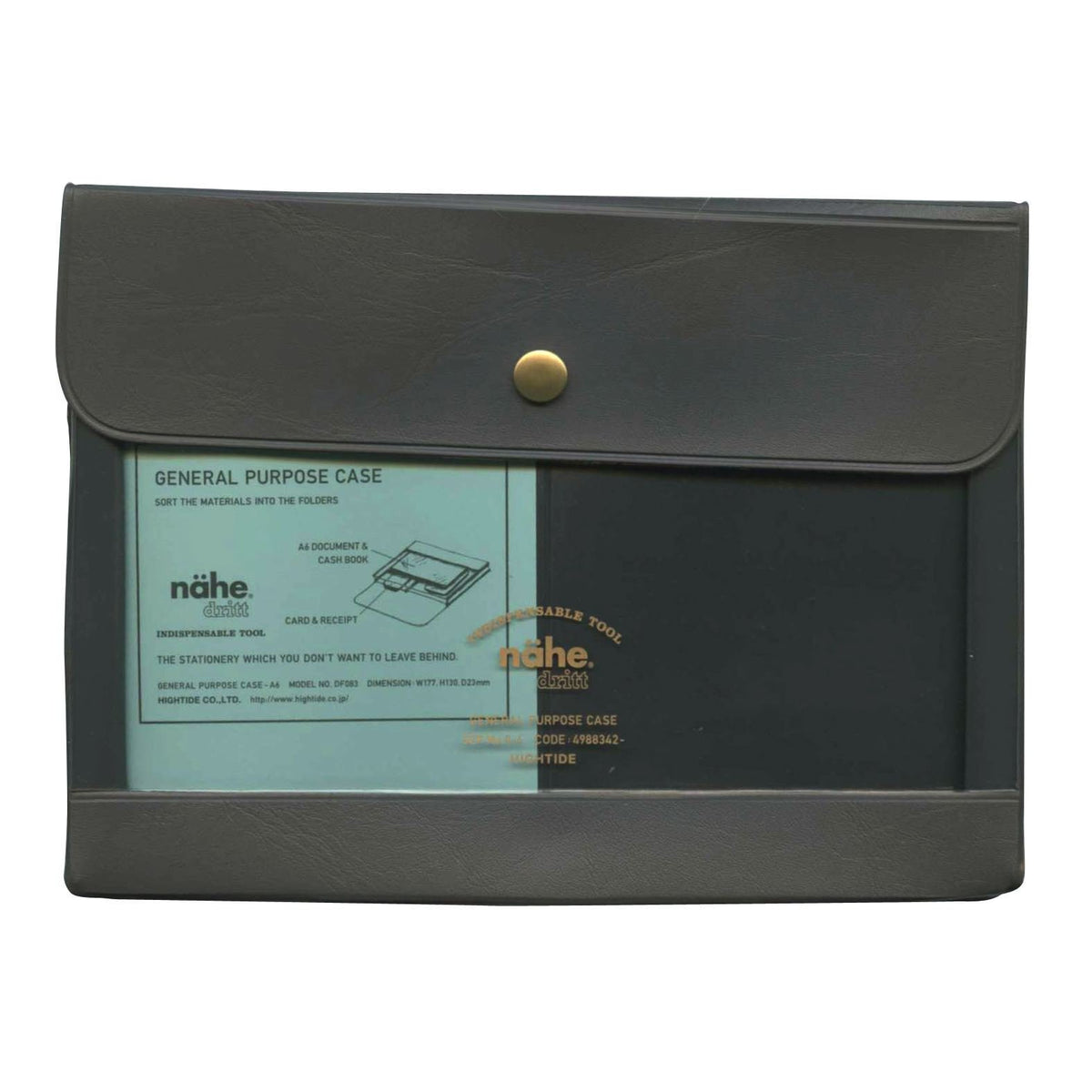 HIGHTIDE DF083 High Tide General Purpose Case Nähe A6 Gray